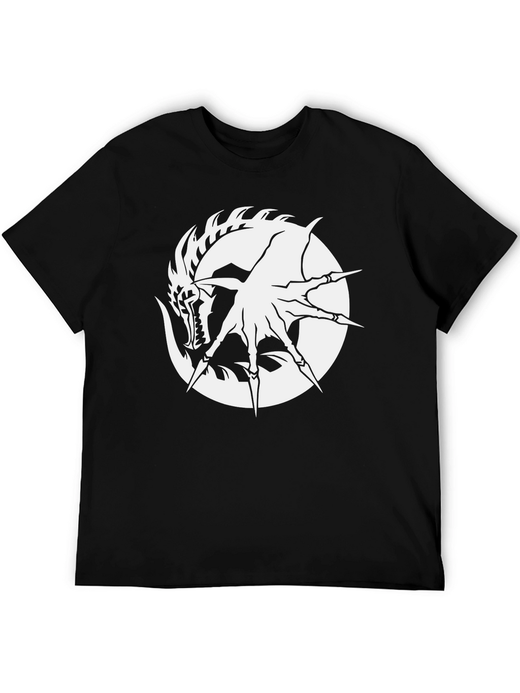 Dragon Claw Graphic Tee - Black Cotton Shirt