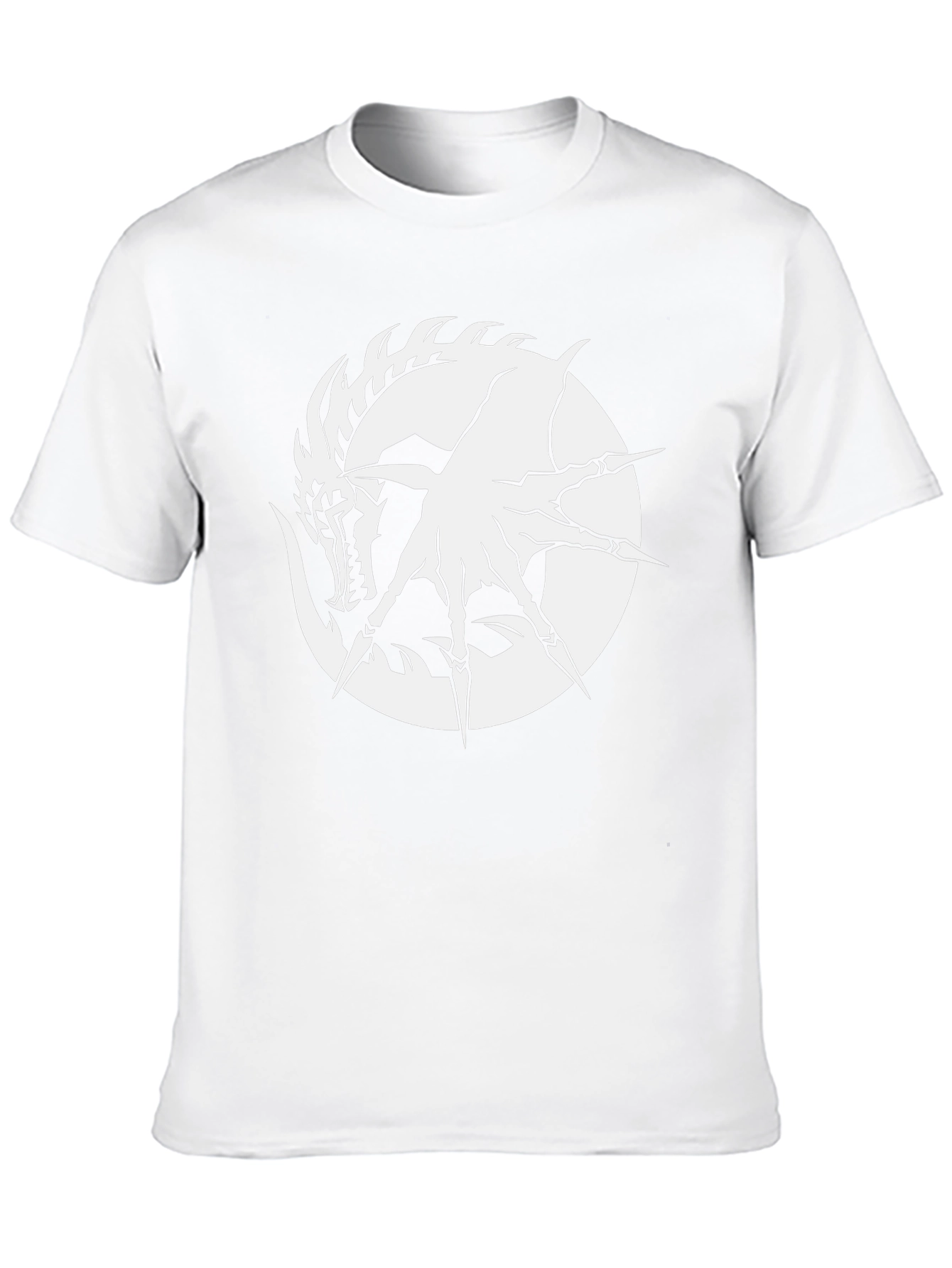 Dragon Claw Graphic Tee - Black Cotton Shirt