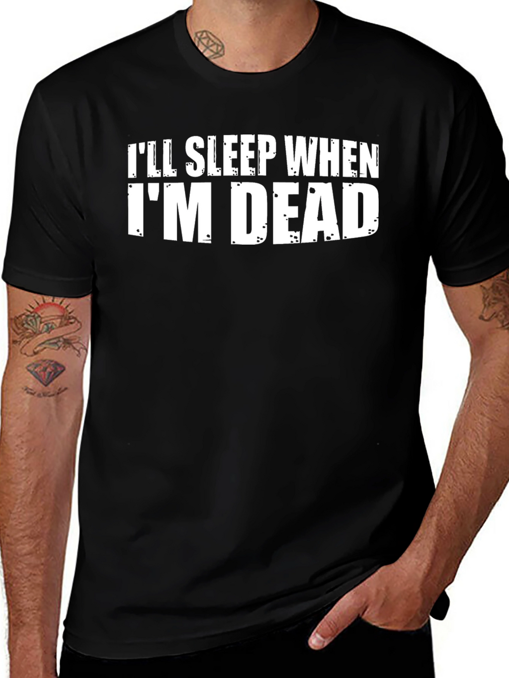 Ill Sleep When Im Dead Graphic T-Shirt