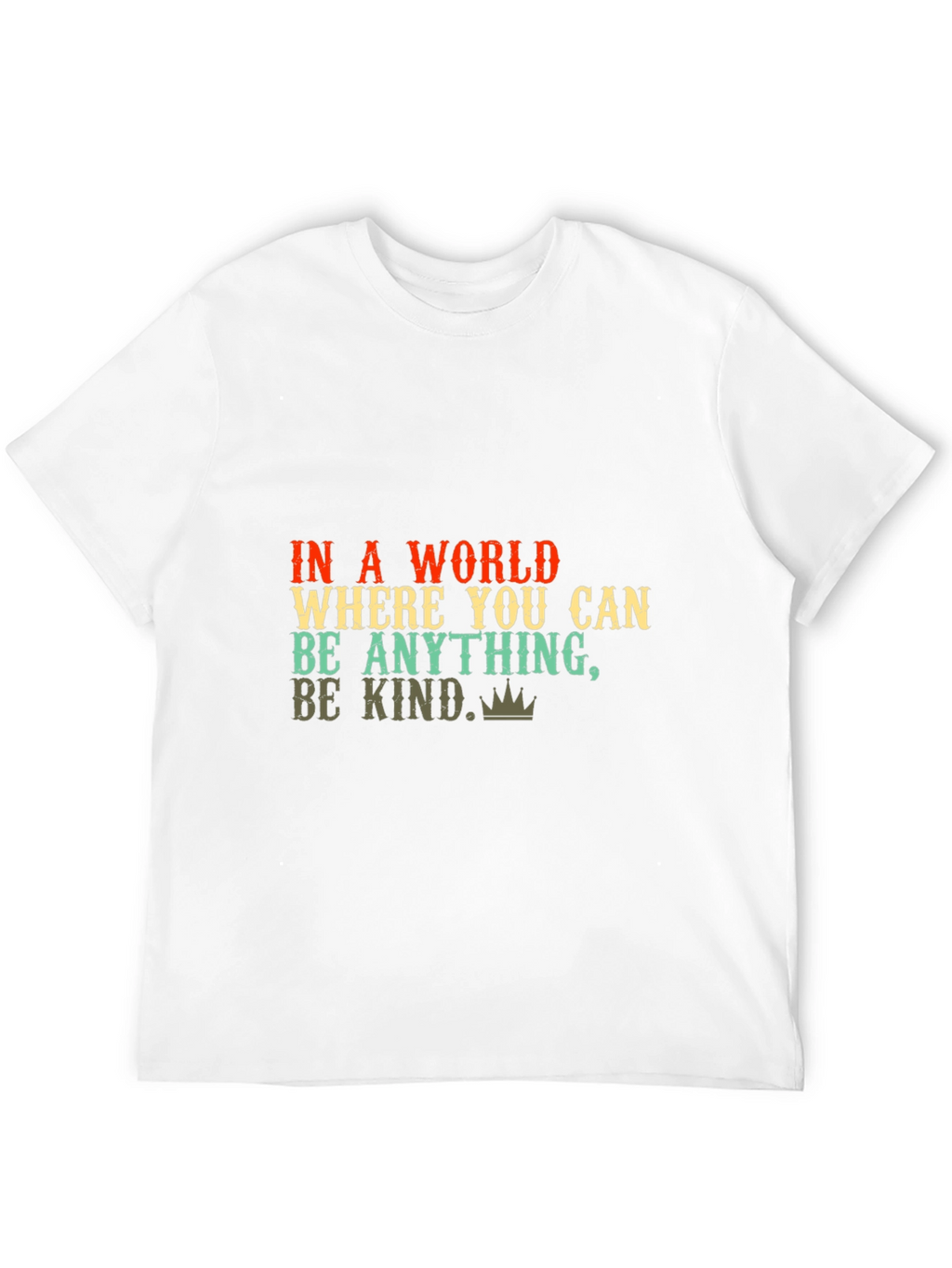 Be Kind Graphic Tee - Black Unisex T-Shirt