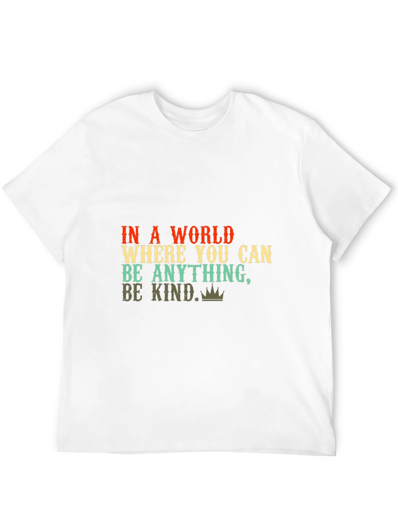 Be Kind Graphic Tee - Black Unisex T-Shirt