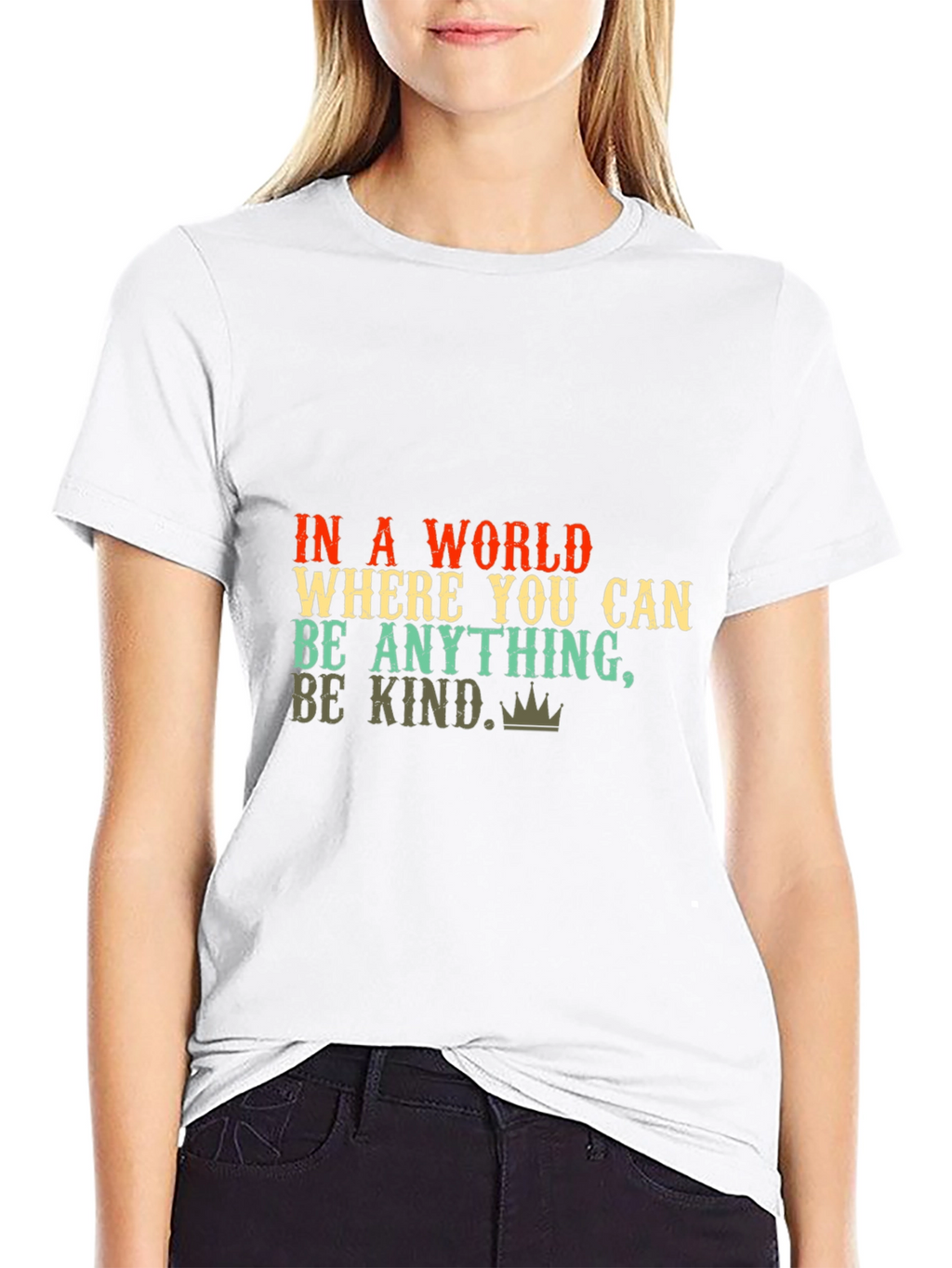 Be Kind Graphic Tee - Black Unisex T-Shirt