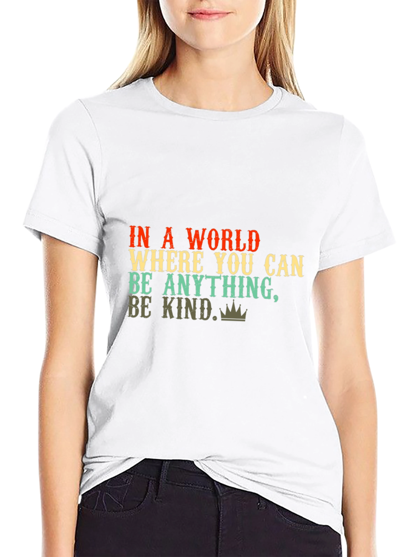 Be Kind Graphic Tee - Black Unisex T-Shirt