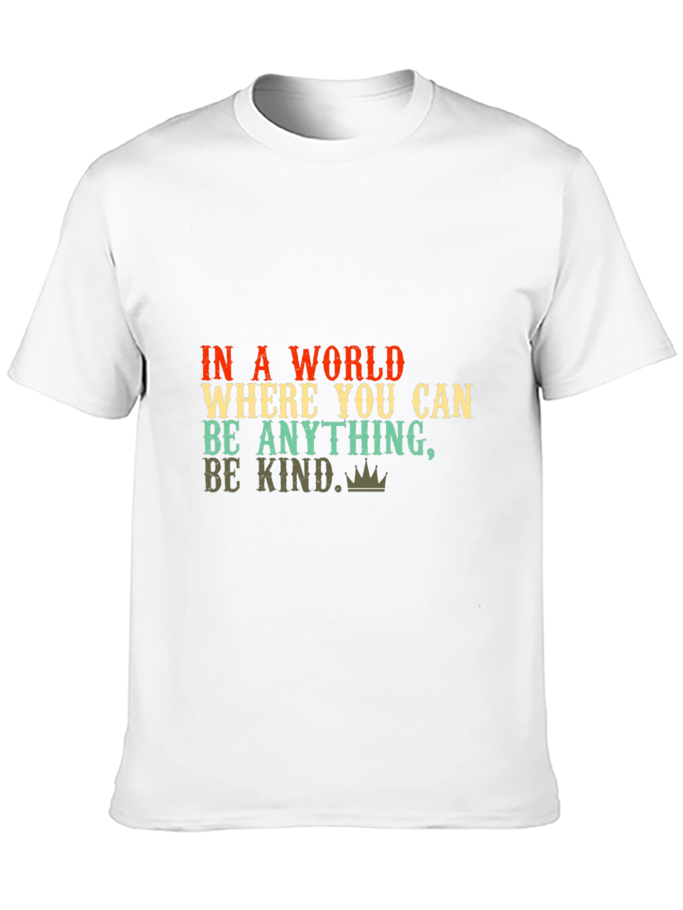Be Kind Graphic Tee - Black Unisex T-Shirt