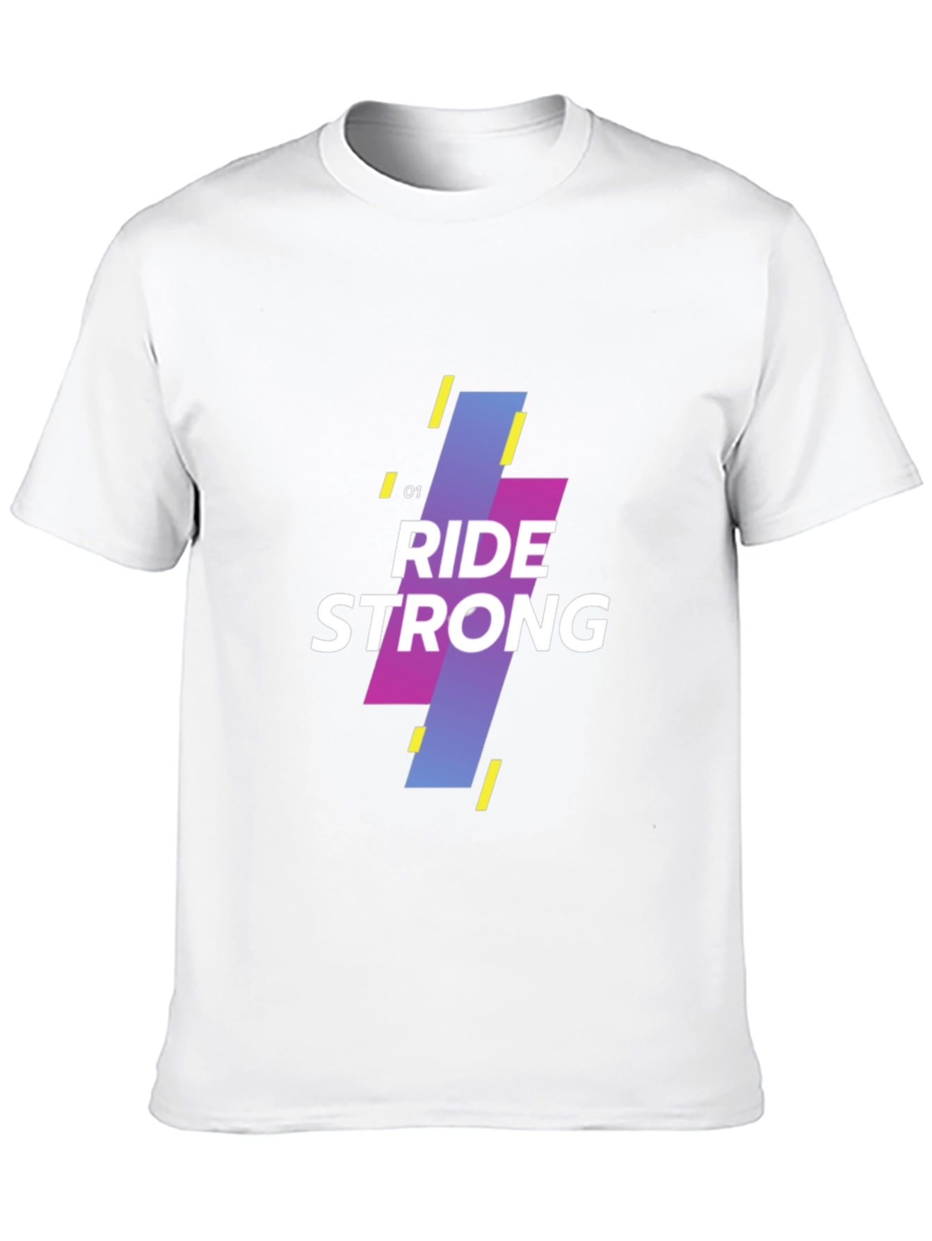 Ride Strong Graphic Tee - Black Short Sleeve