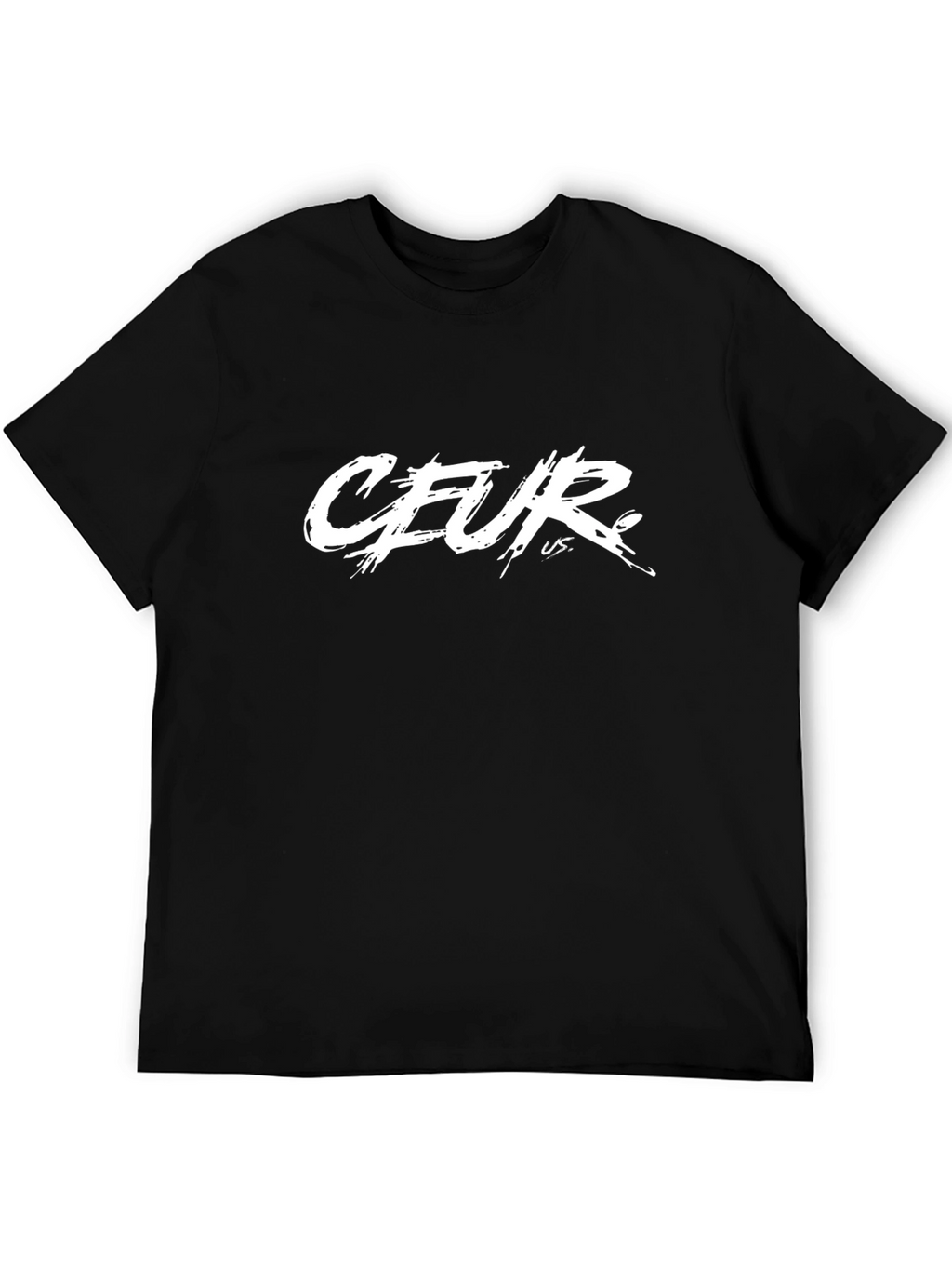 Ceur US Graphic Black T-Shirt