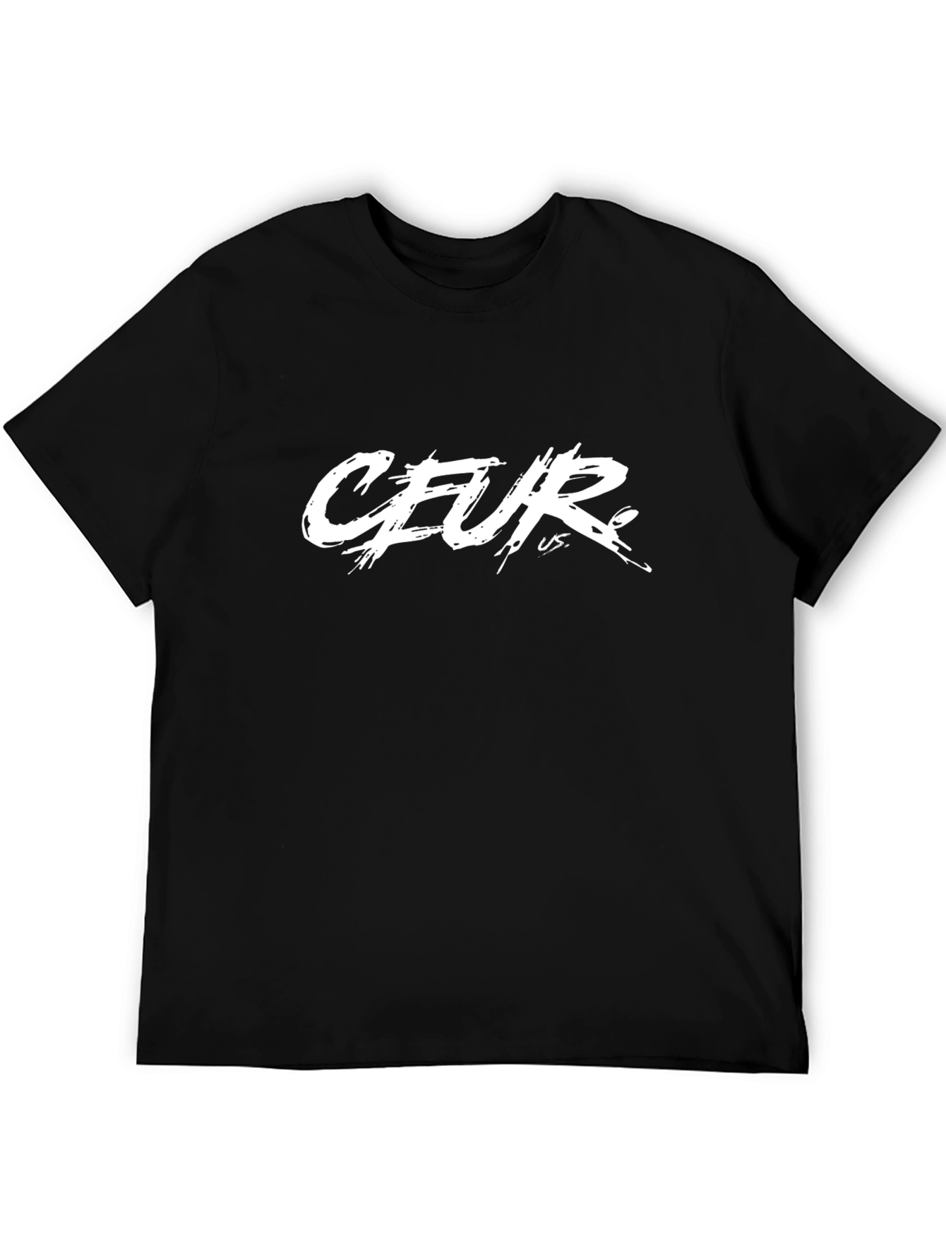 Ceur US Graphic Black T-Shirt