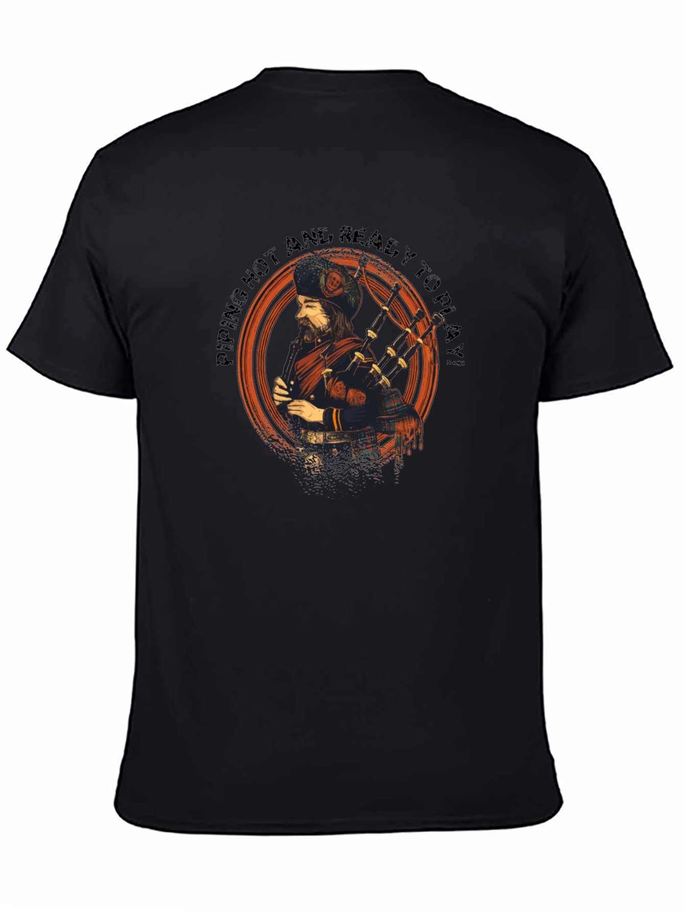 Piping Hot Bagpiper T-Shirt - Play Ready!
