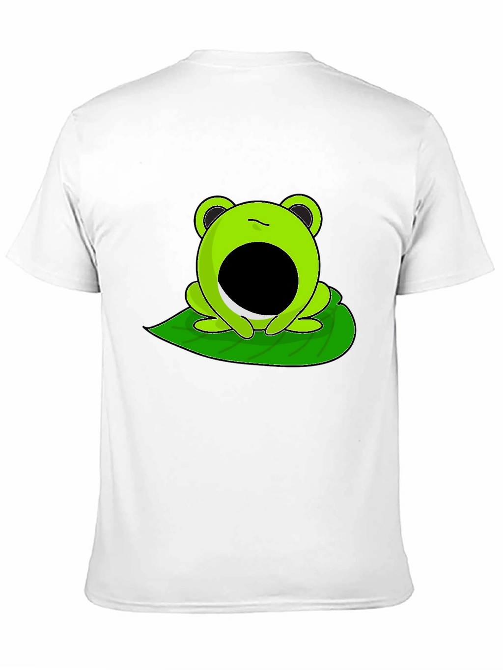 Froggy Face T-Shirt - Black