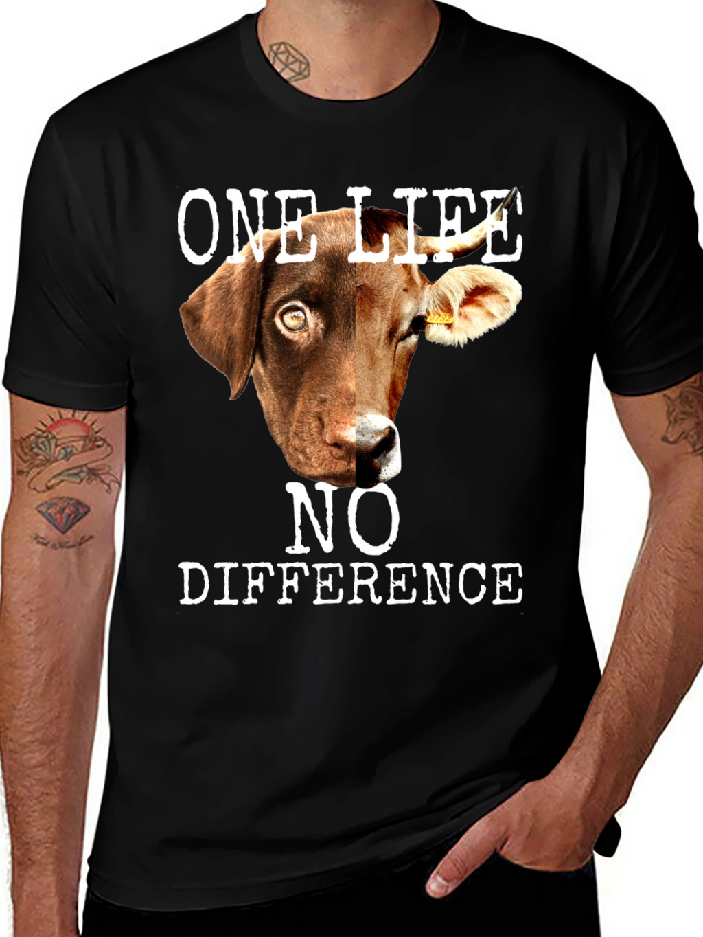 One Life No Difference Graphic Tee