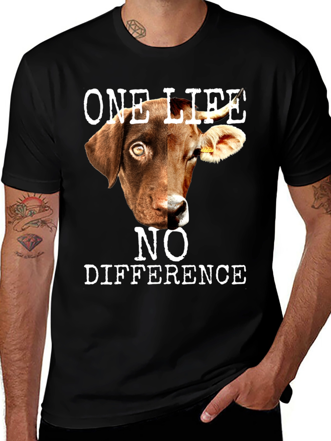 One Life No Difference Graphic Tee
