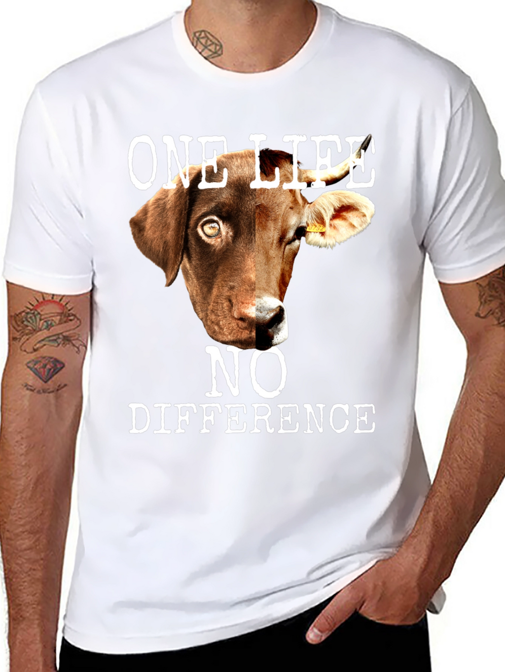 One Life No Difference Graphic Tee