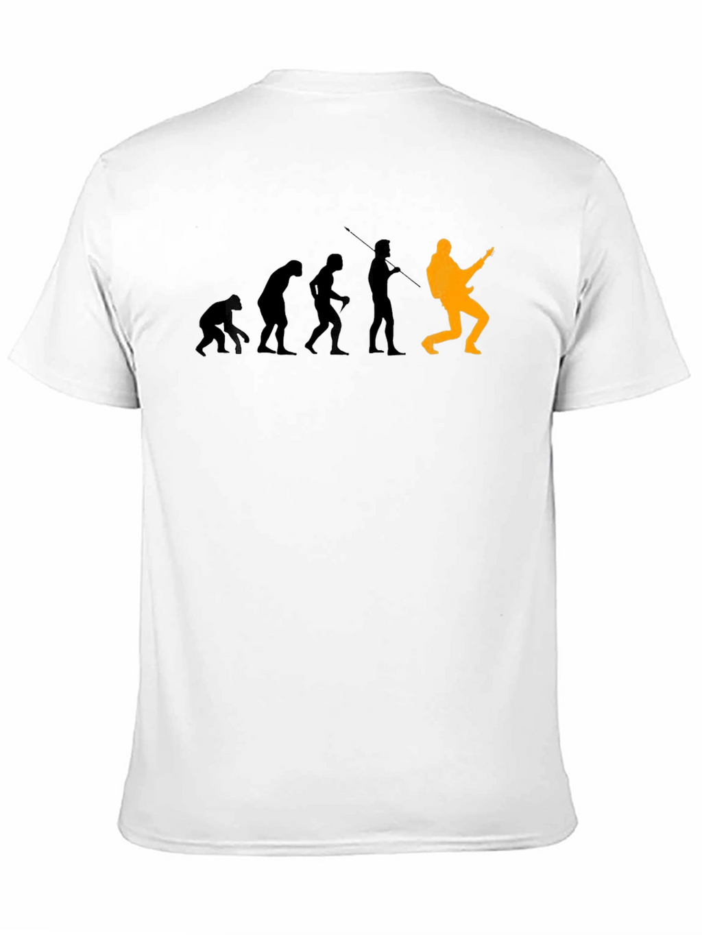 Evolution of Rock T-Shirt - Black Cotton Tee