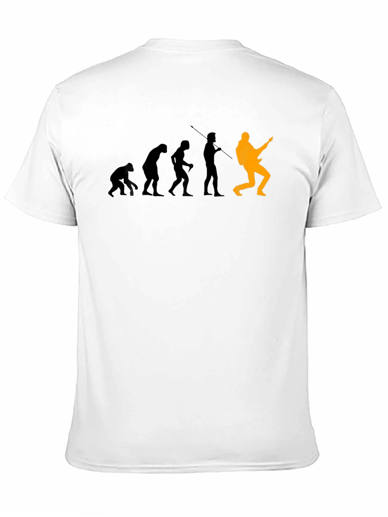 Evolution of Rock T-Shirt - Black Cotton Tee