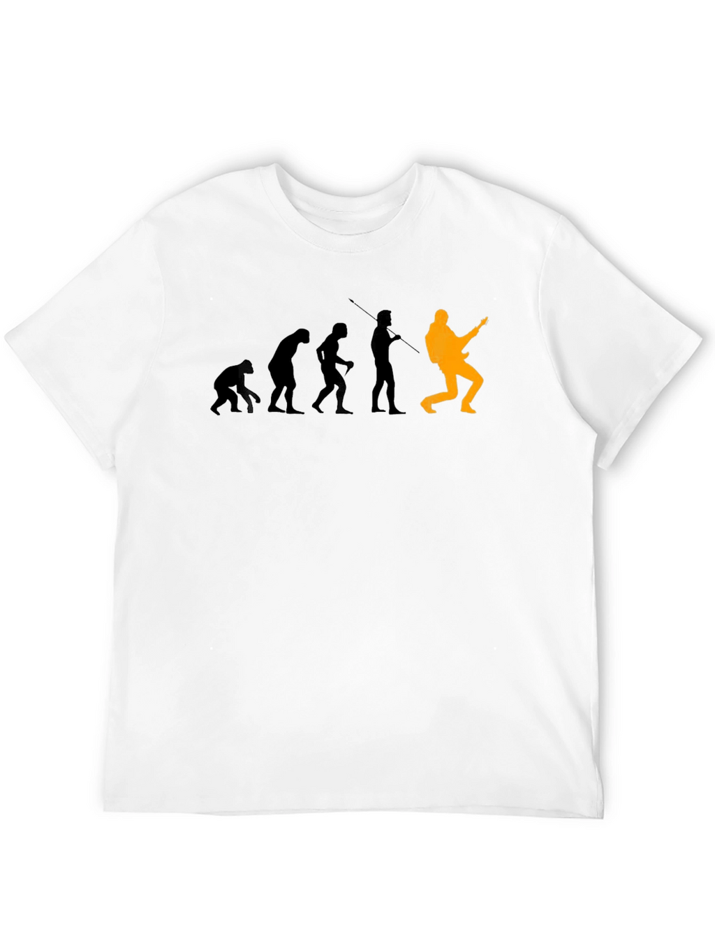 Evolution of Rock T-Shirt - Black Cotton Tee