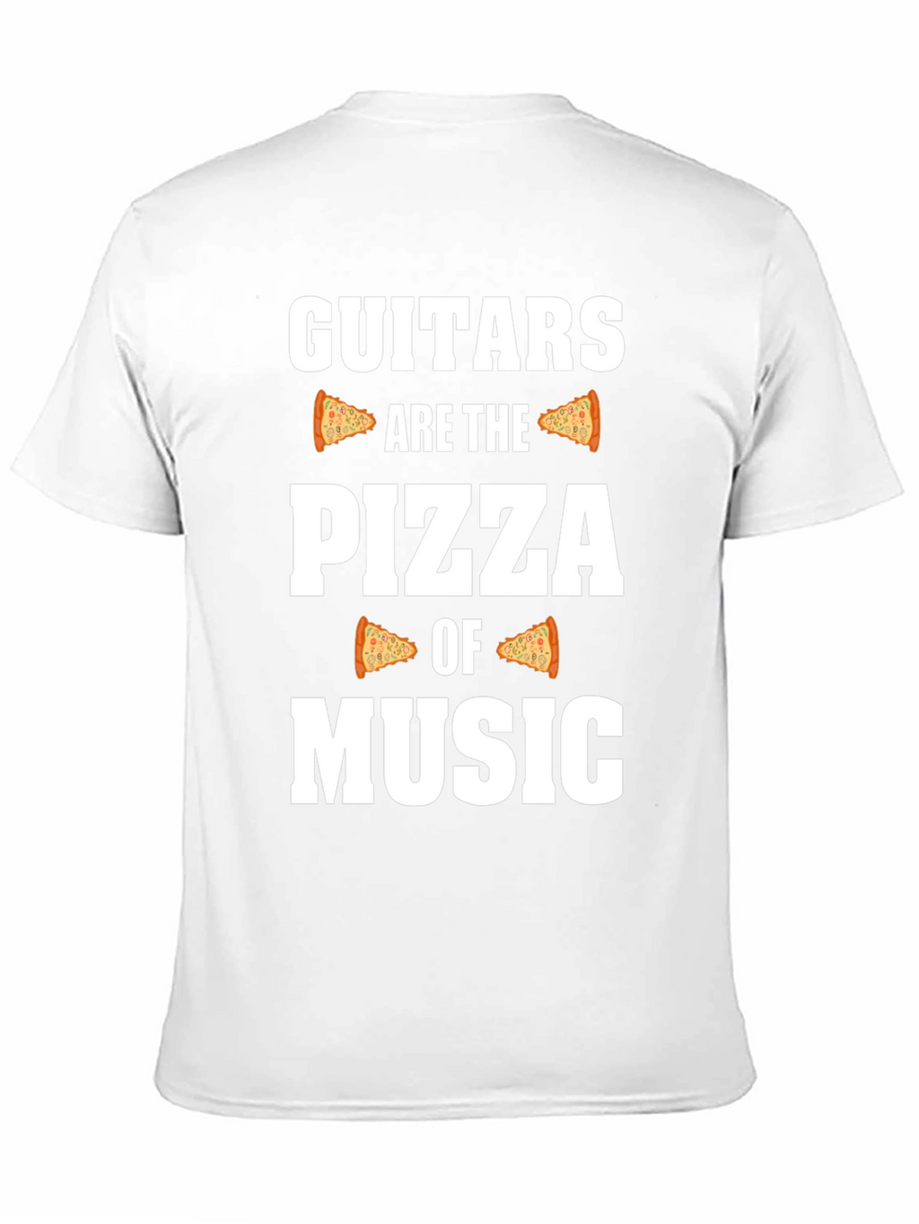 Guitars are the Pizza of Music Graphic T-Shirt
