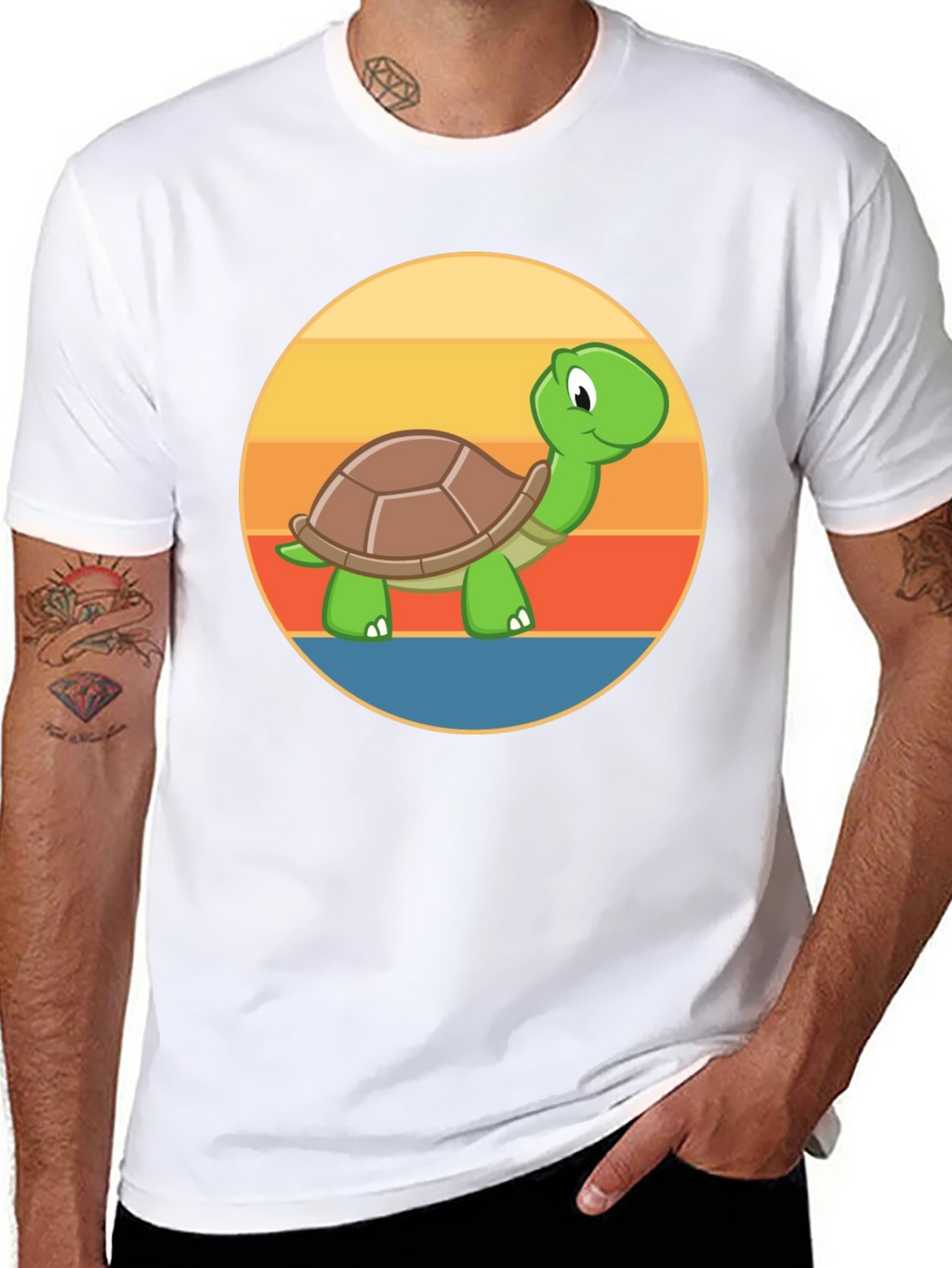 Turtle T-Shirt - Cute Cartoon Animal Tee