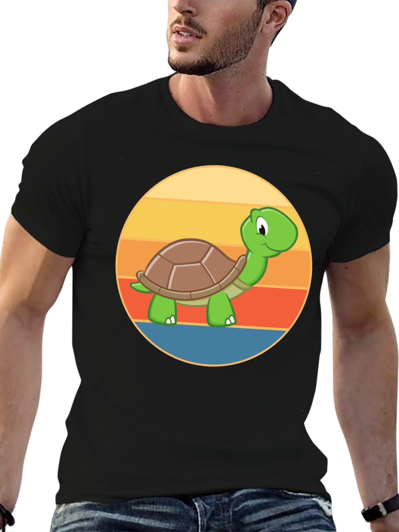 Turtle T-Shirt - Cute Cartoon Animal Tee
