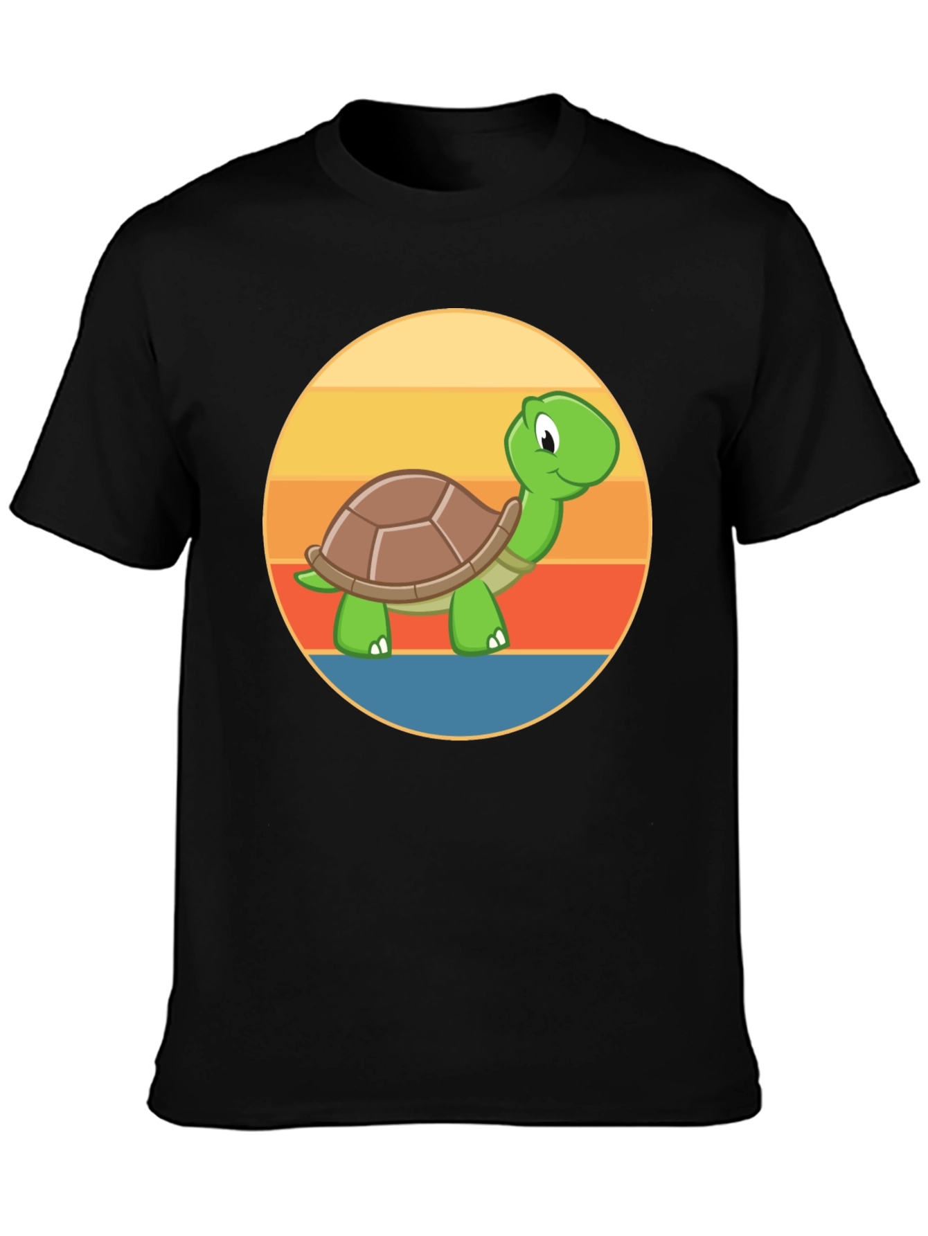 Turtle T-Shirt - Cute Cartoon Animal Tee
