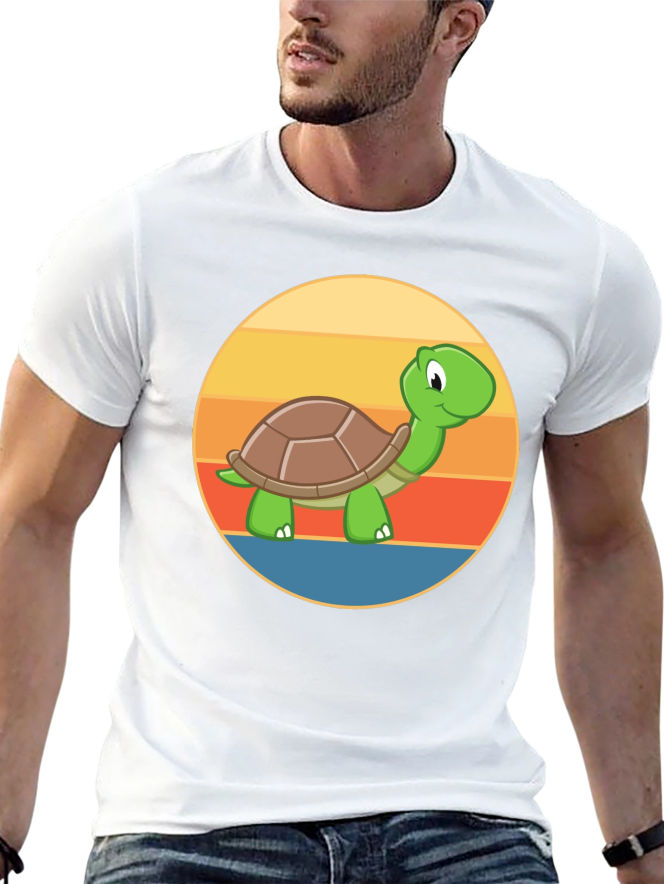 Turtle T-Shirt - Cute Cartoon Animal Tee