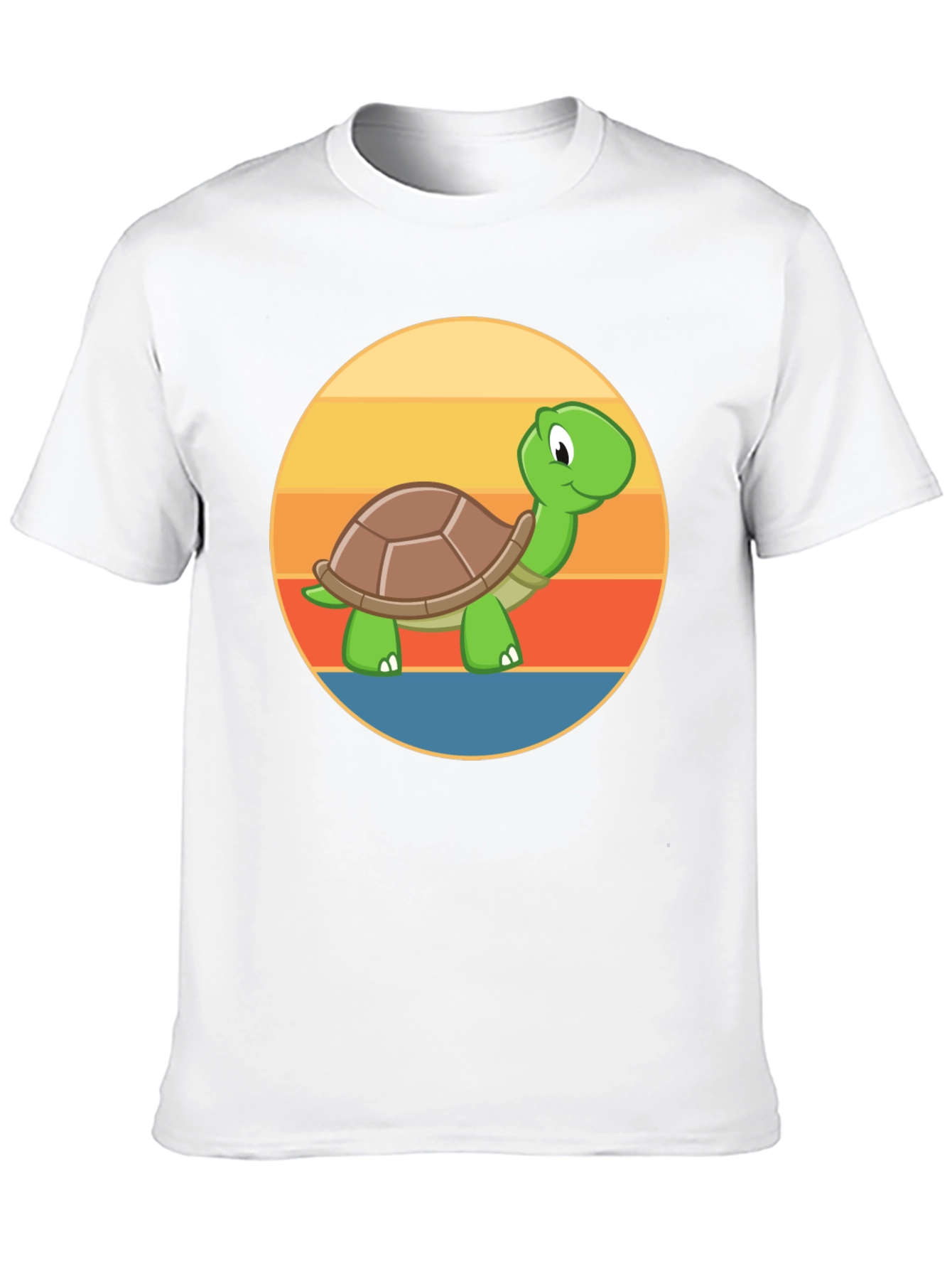 Turtle T-Shirt - Cute Cartoon Animal Tee