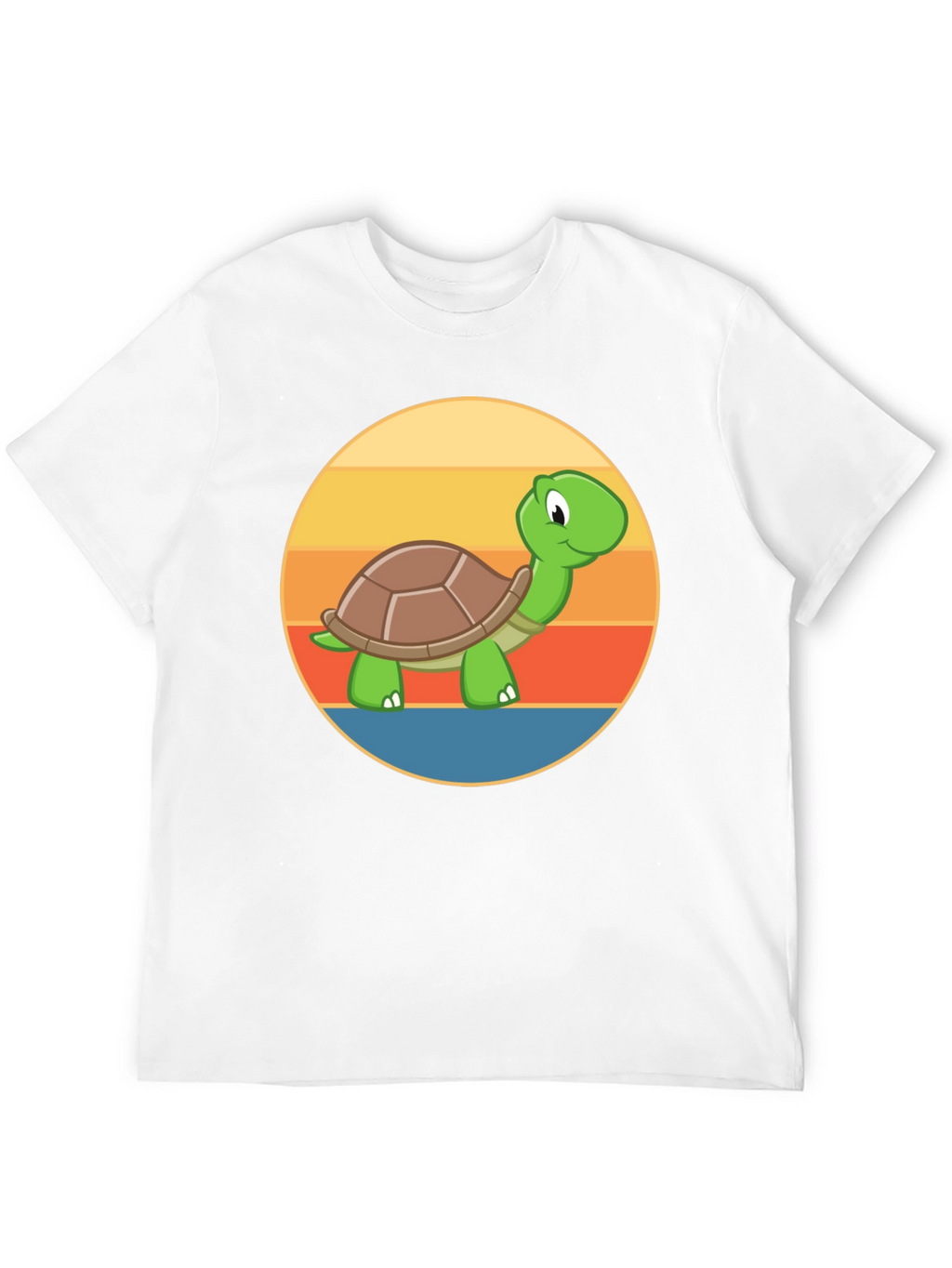 Turtle T-Shirt - Cute Cartoon Animal Tee