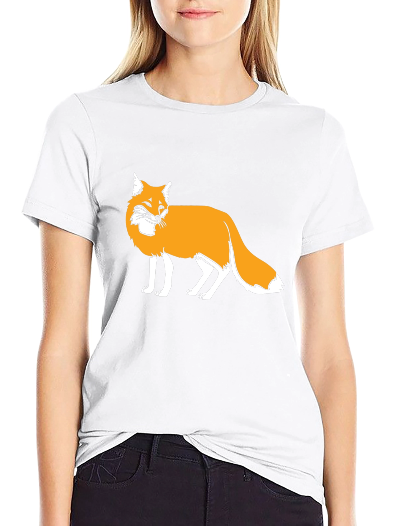 Fox Graphic T-Shirt - Classic Black Tee