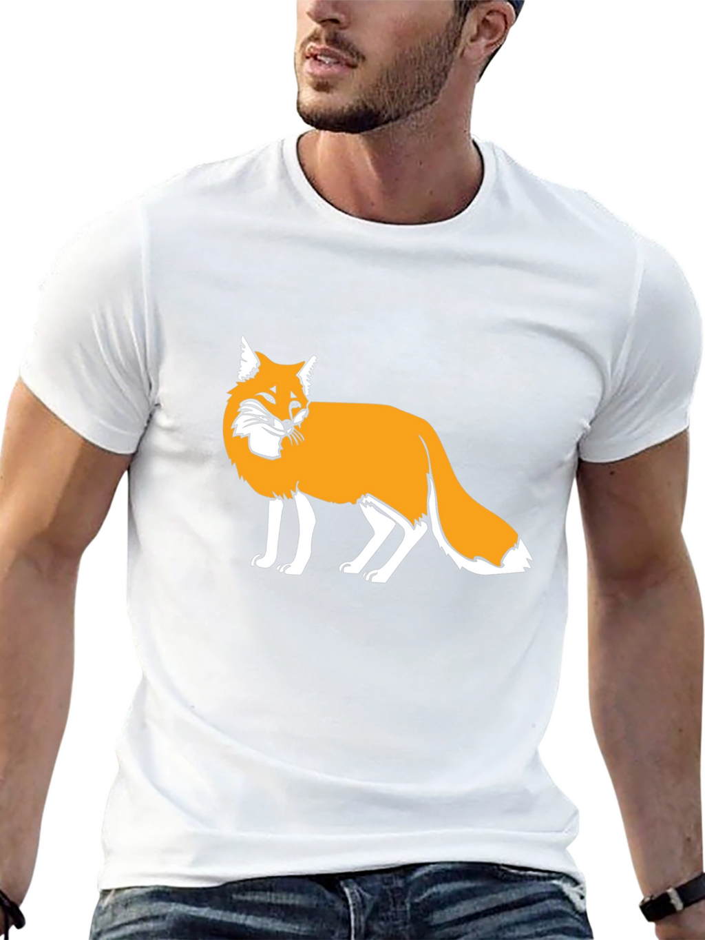Fox Graphic T-Shirt - Classic Black Tee