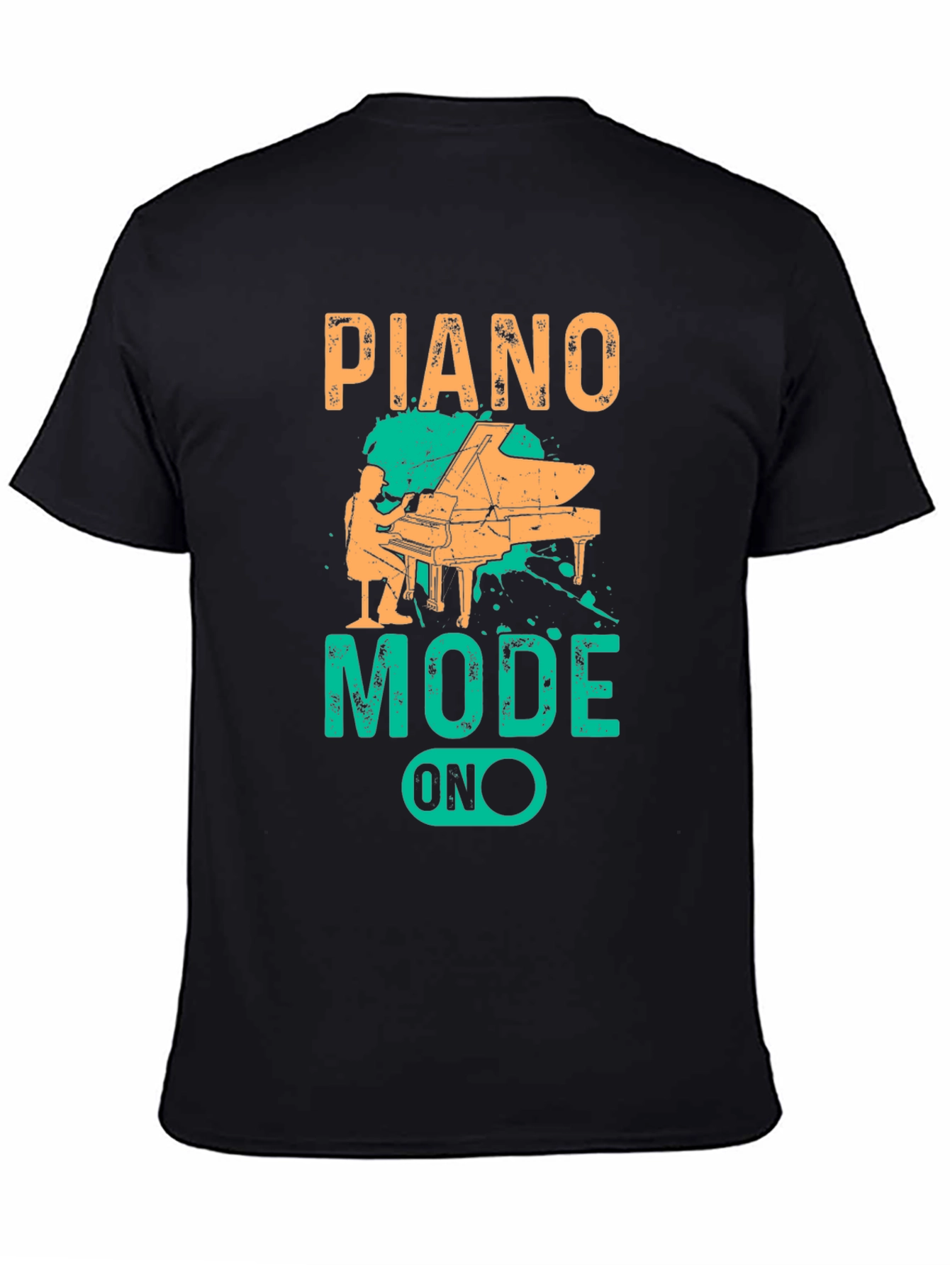 Piano Mode On Graphic T-Shirt