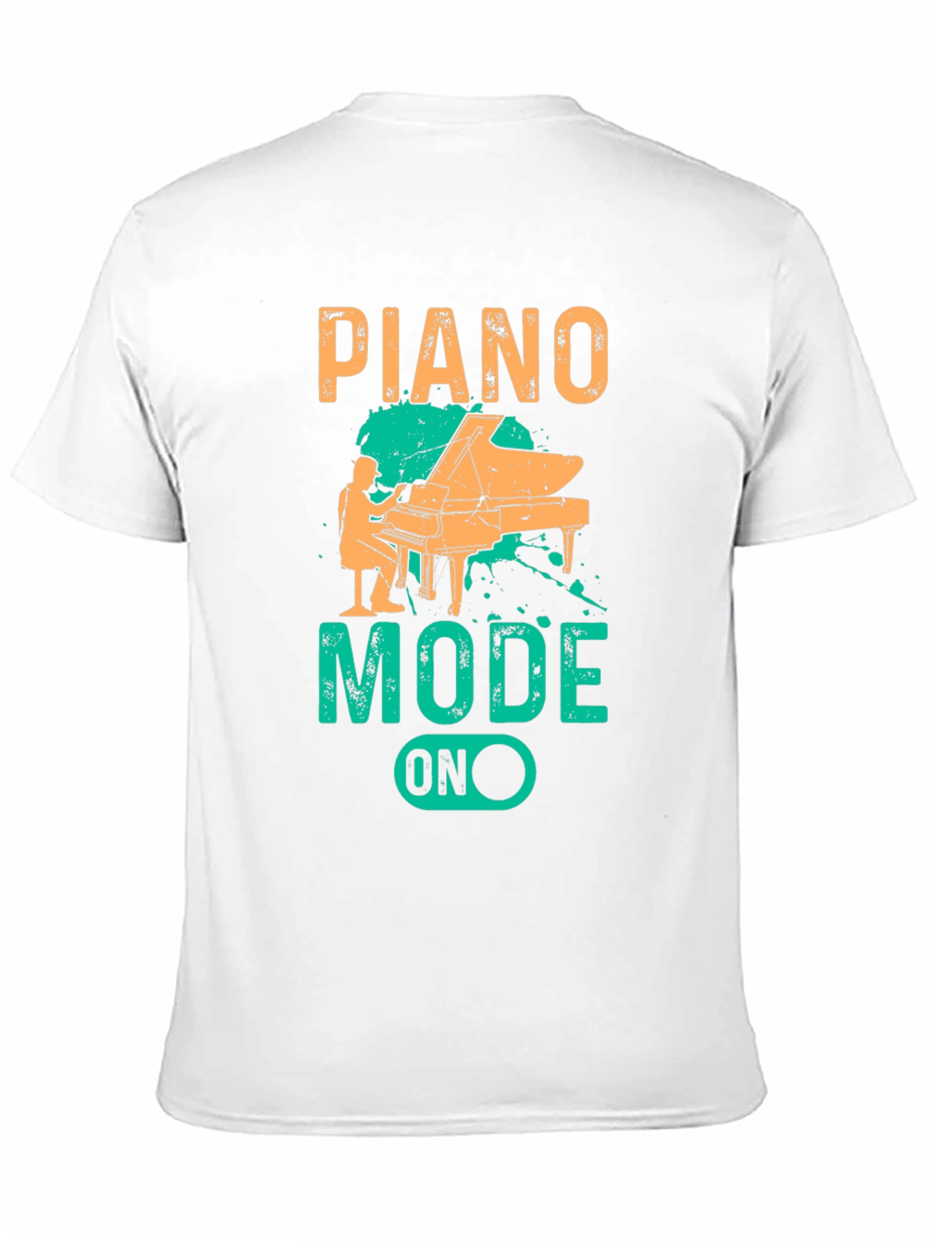 Piano Mode On Graphic T-Shirt
