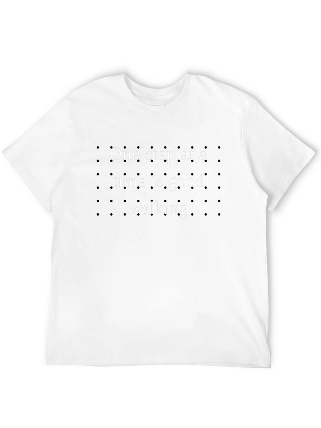 Motivational Walking T-Shirt - One Step at a Time