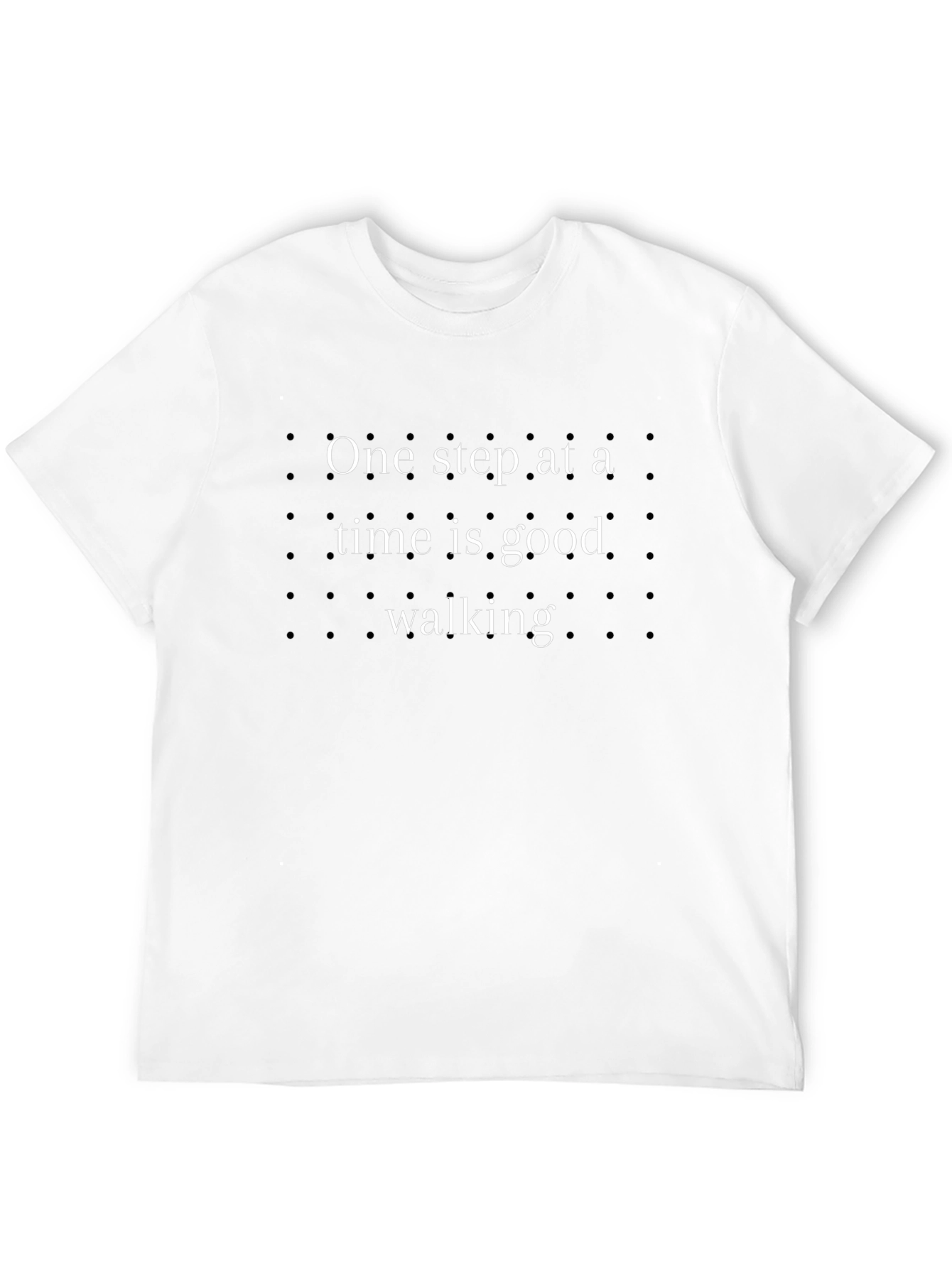 Motivational Walking T-Shirt - One Step at a Time
