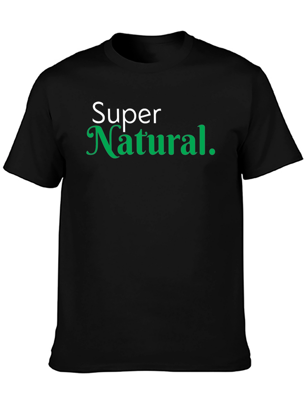 Super Natural Graphic Tee - Black