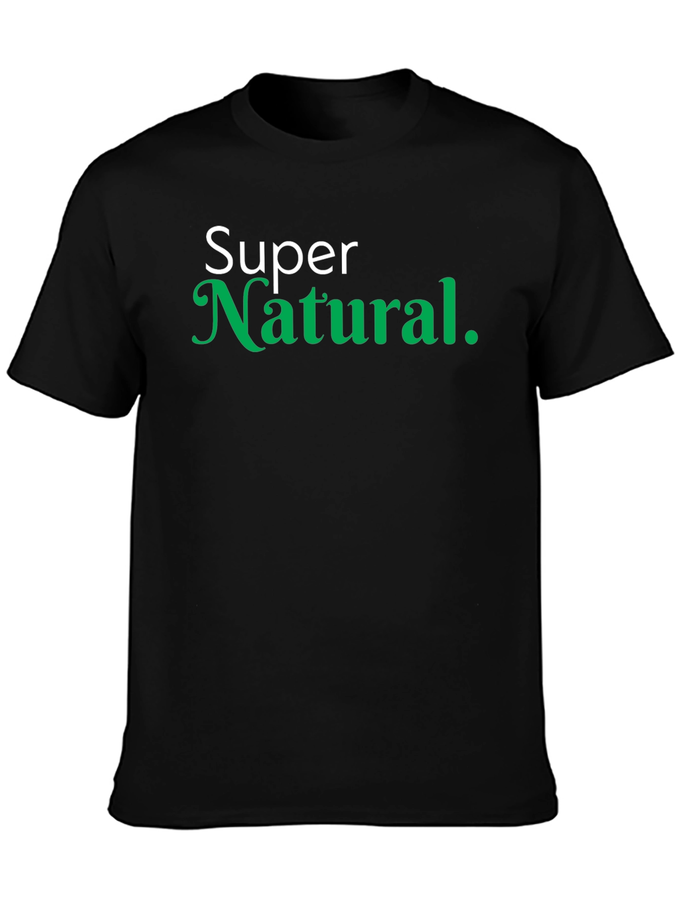 Super Natural Graphic Tee - Black