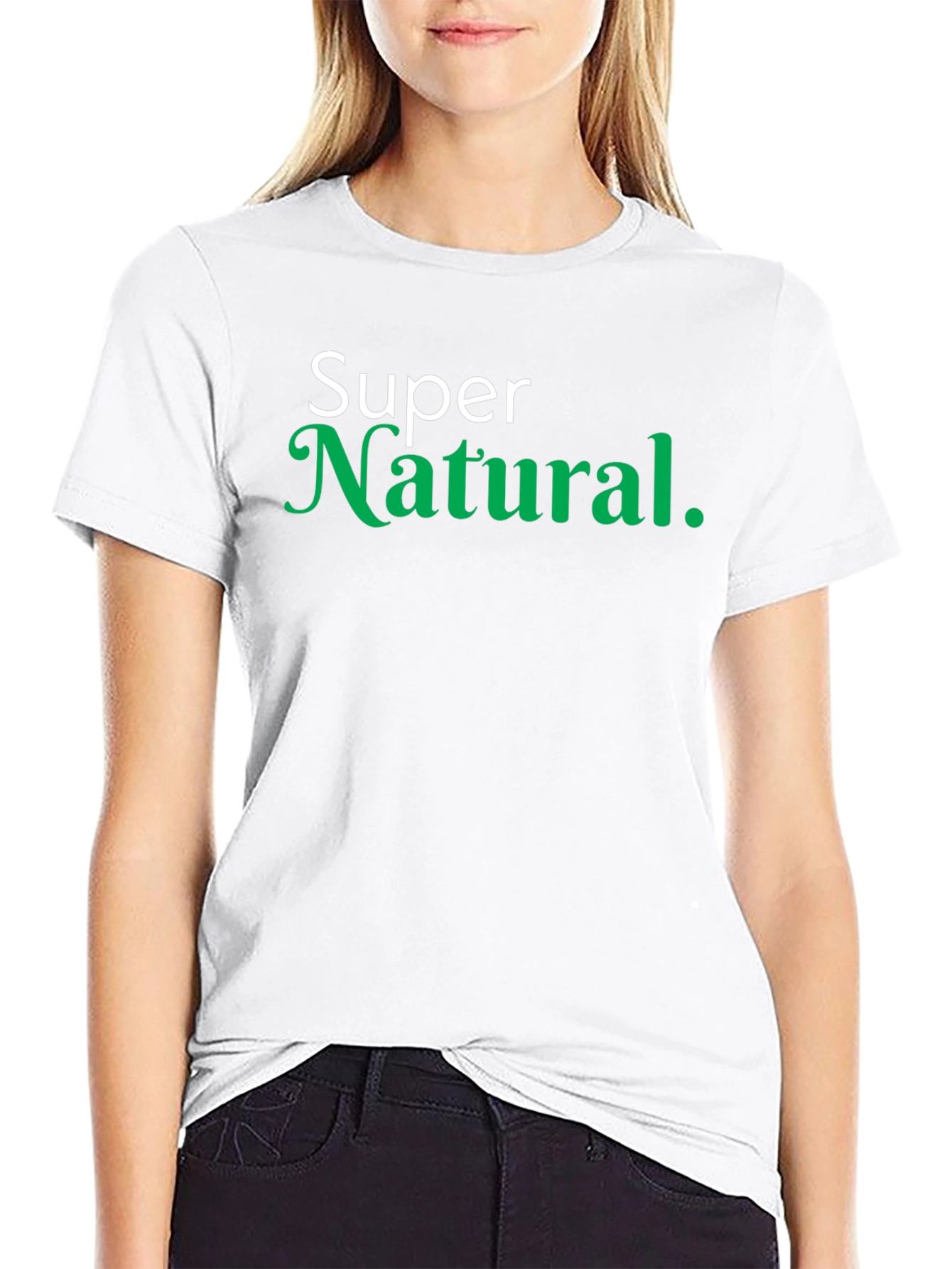 Super Natural Graphic Tee - Black