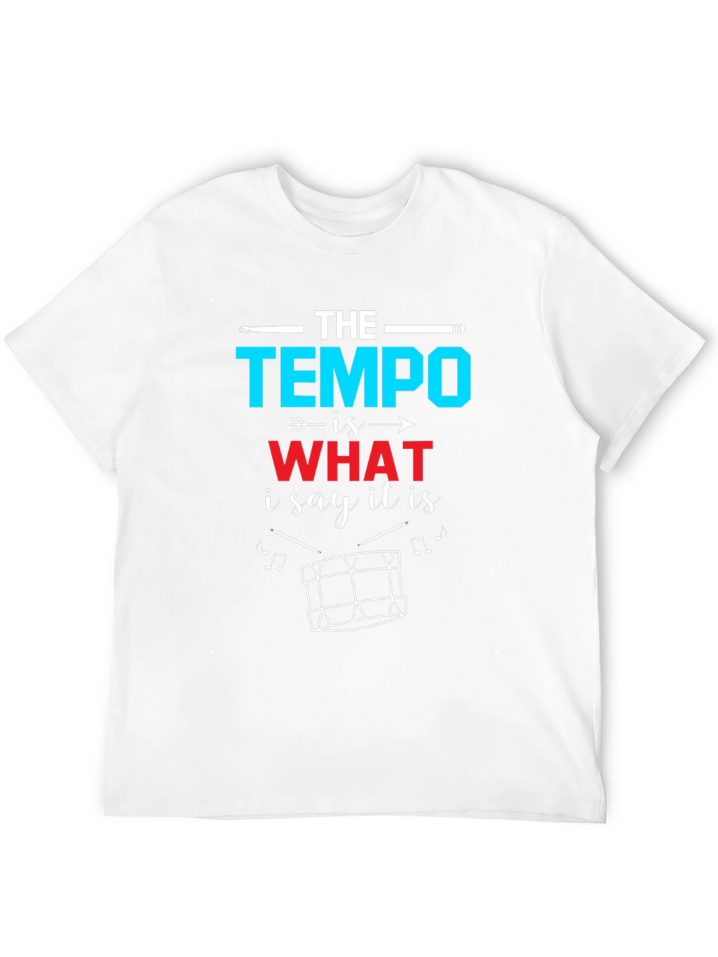 Tempo Drummer Graphic Tee