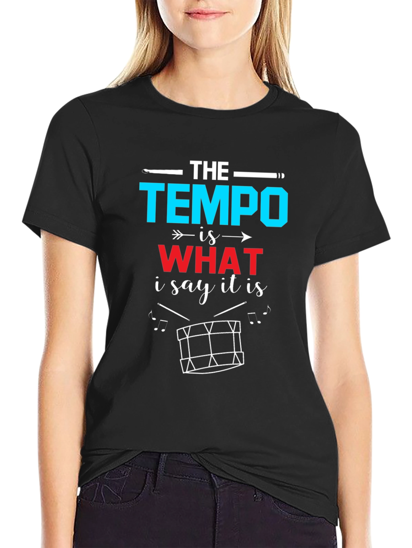 Tempo Drummer Graphic Tee