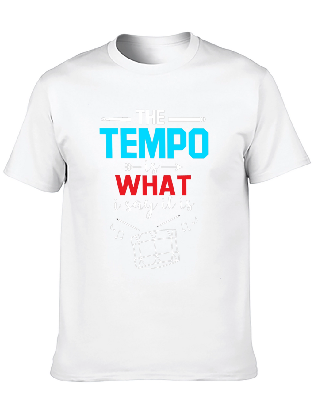 Tempo Drummer Graphic Tee