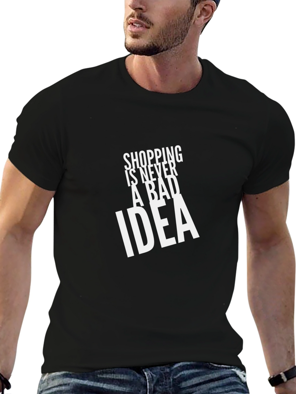 Shopping Is Never A Bad Idea Tee