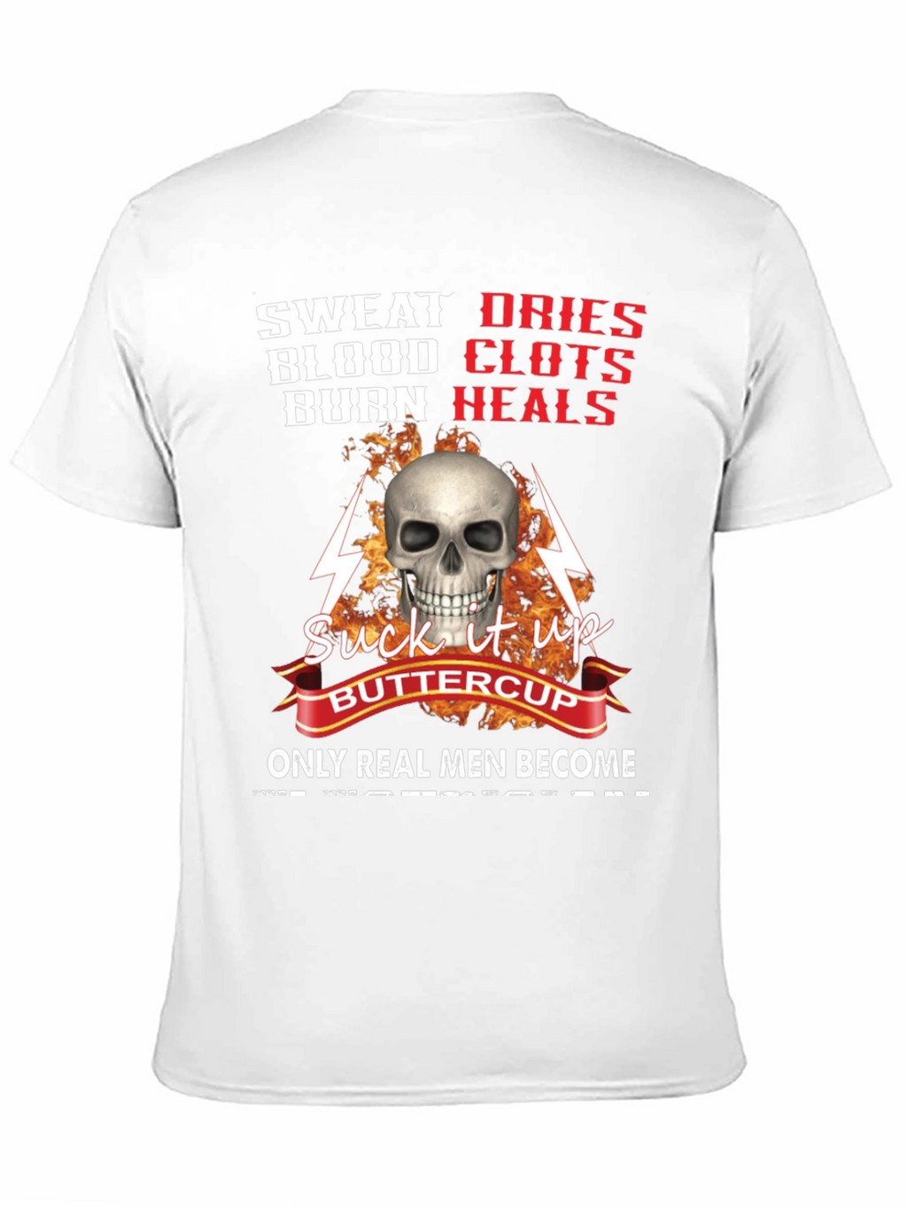 Sweat Blood Burn Graphic T-Shirt