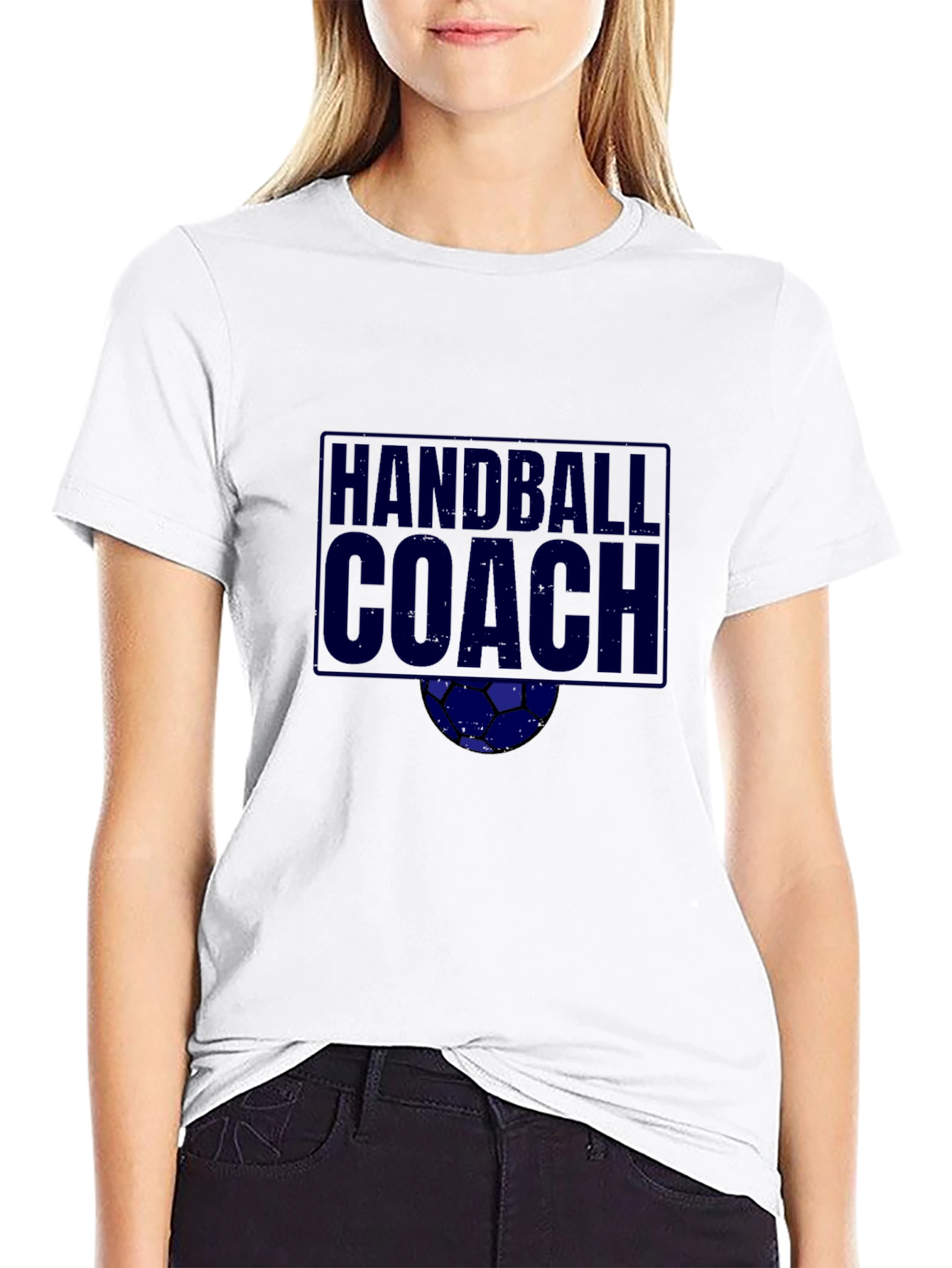 Handball Coach Graphic T-Shirt - Sportswear Apparel