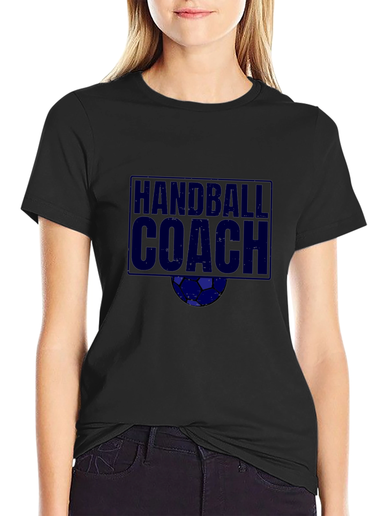 Handball Coach Graphic T-Shirt - Sportswear Apparel