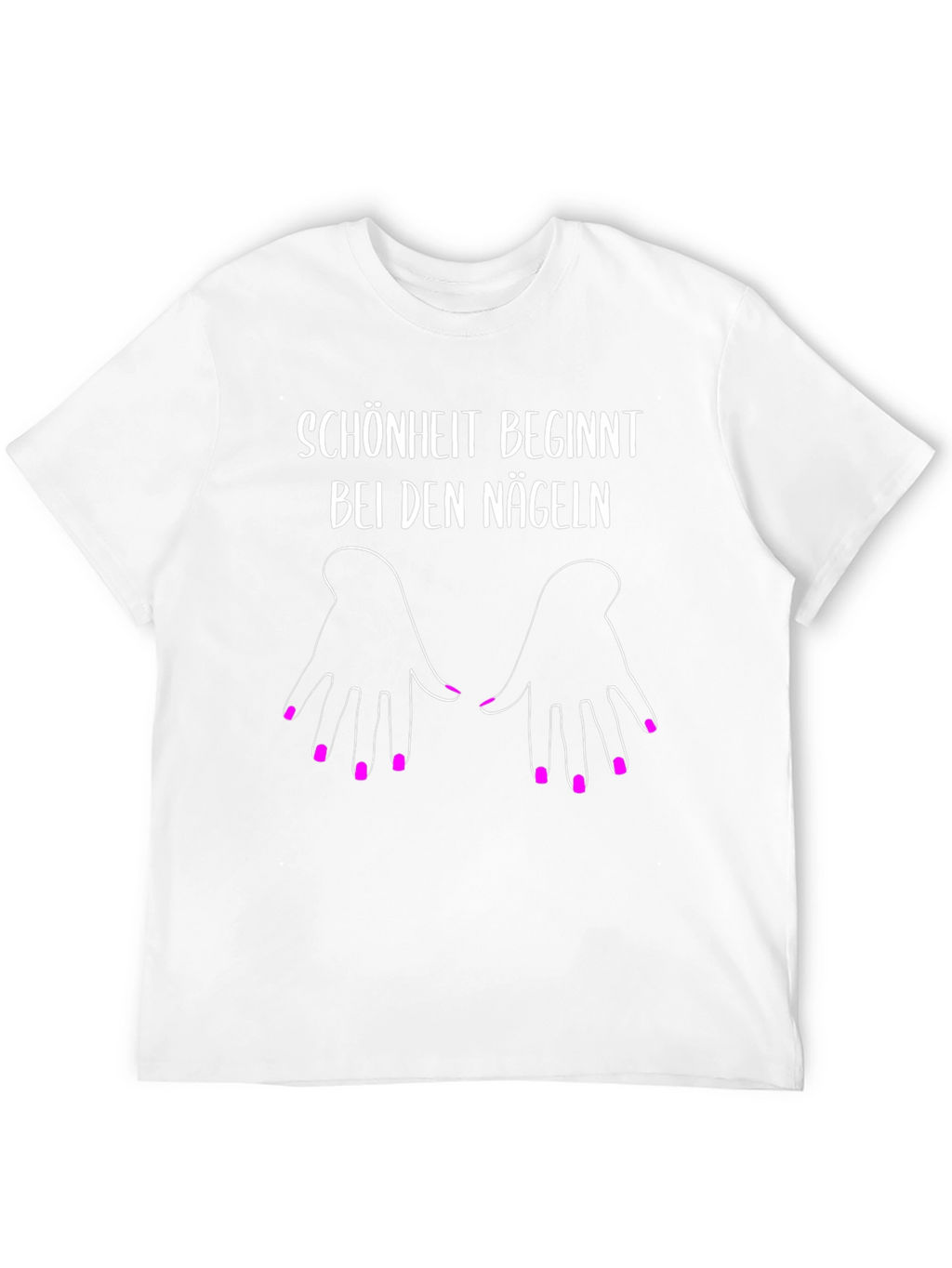 Beauty Begins with Nails Graphic Tee - Unisex