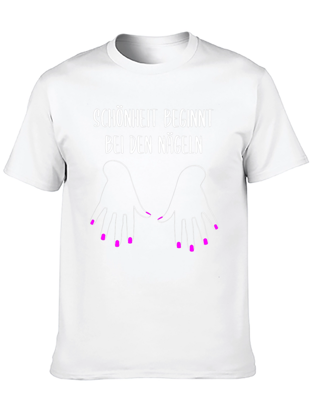 Beauty Begins with Nails Graphic Tee - Unisex