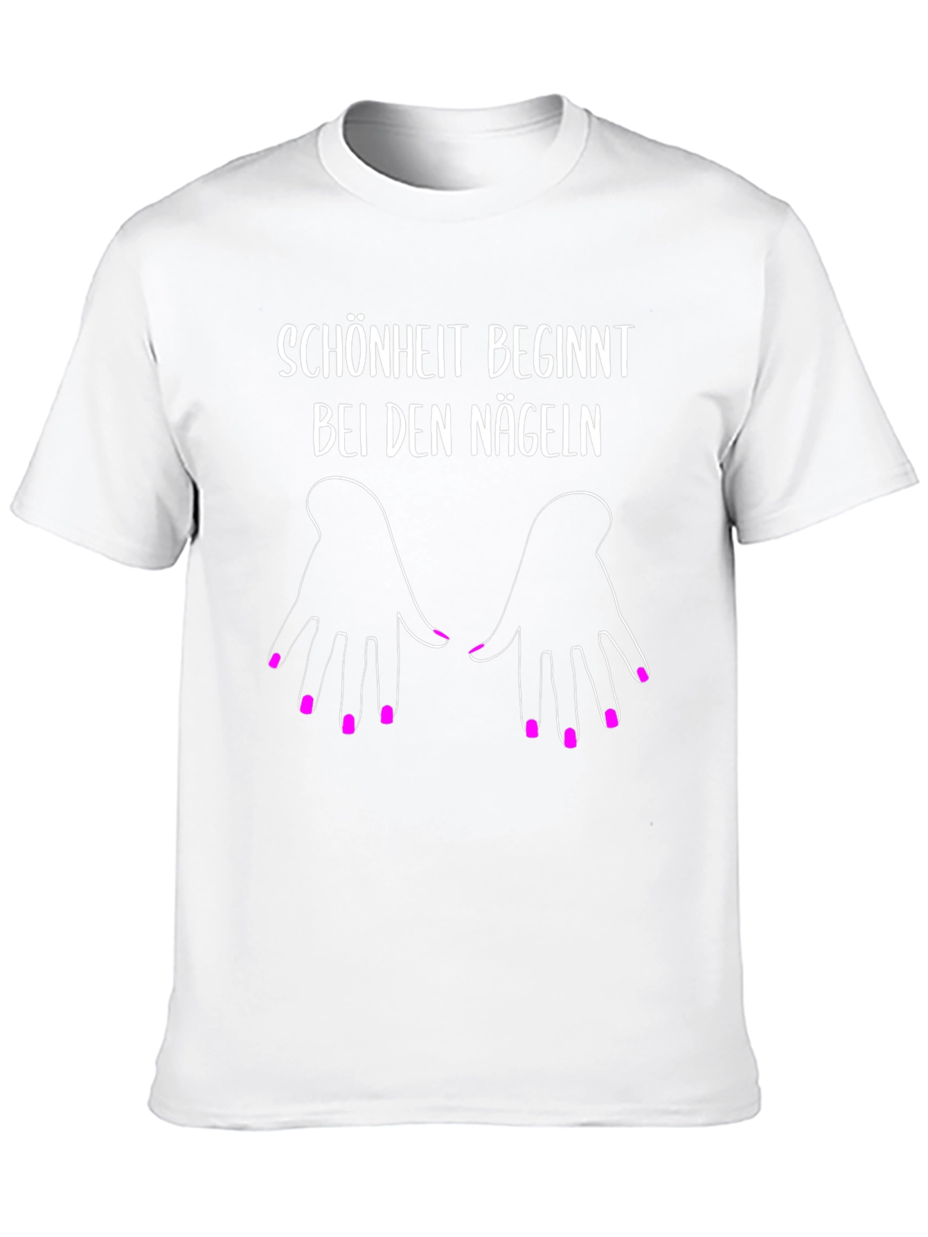Beauty Begins with Nails Graphic Tee - Unisex
