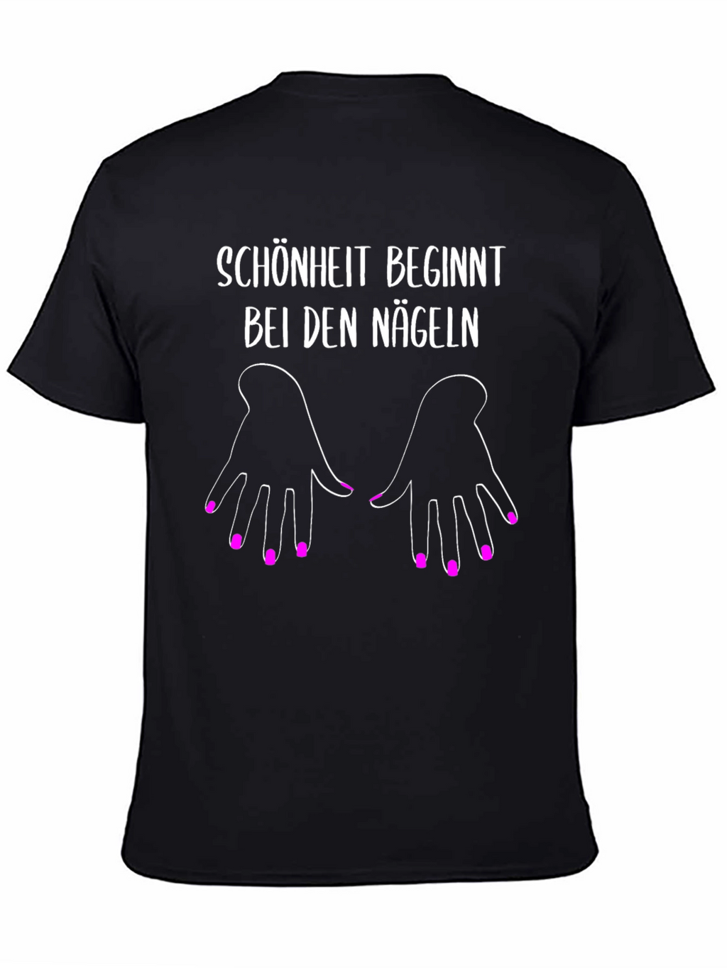 Beauty Begins with Nails Graphic Tee - Unisex