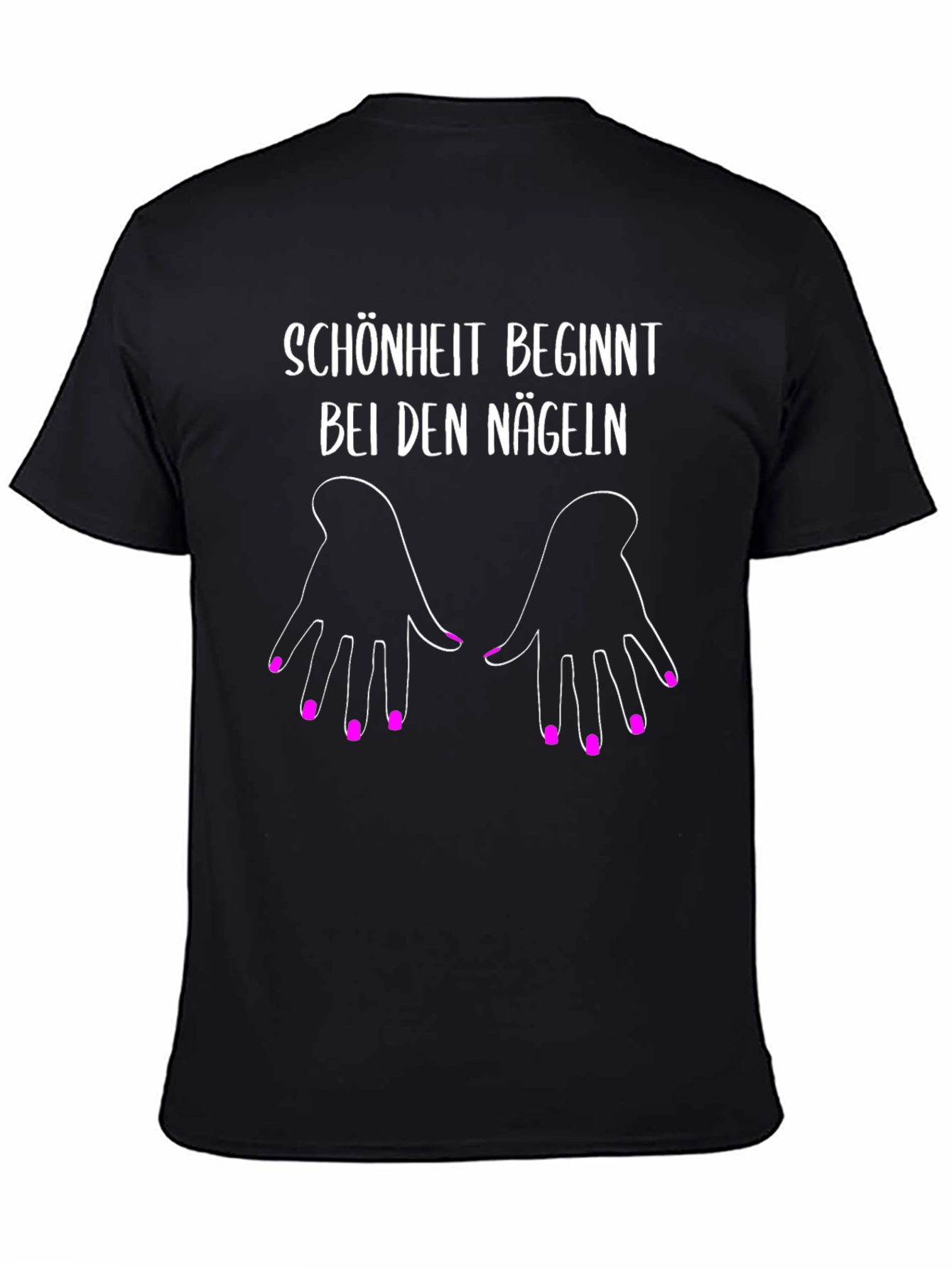 Beauty Begins with Nails Graphic Tee - Unisex