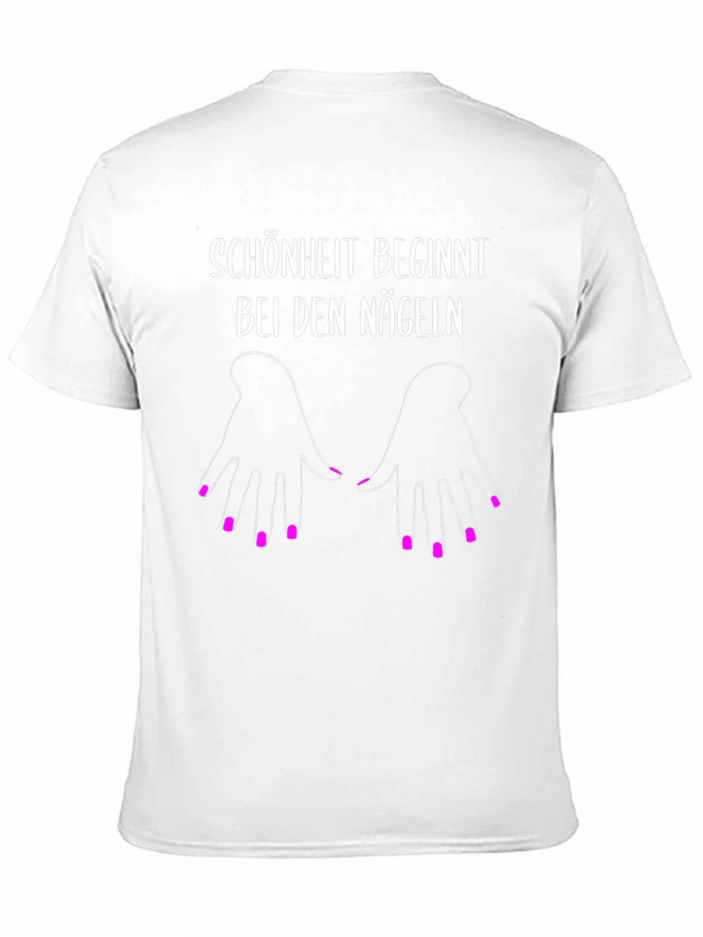 Beauty Begins with Nails Graphic Tee - Unisex