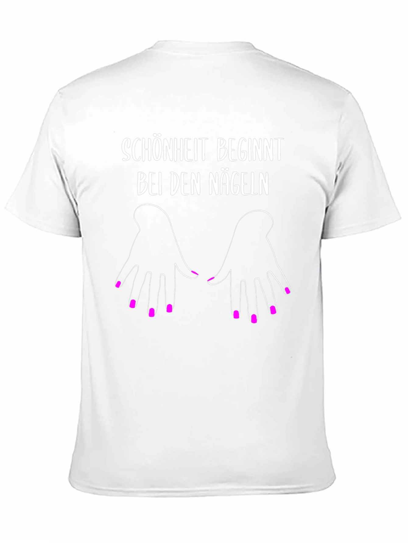 Beauty Begins with Nails Graphic Tee - Unisex