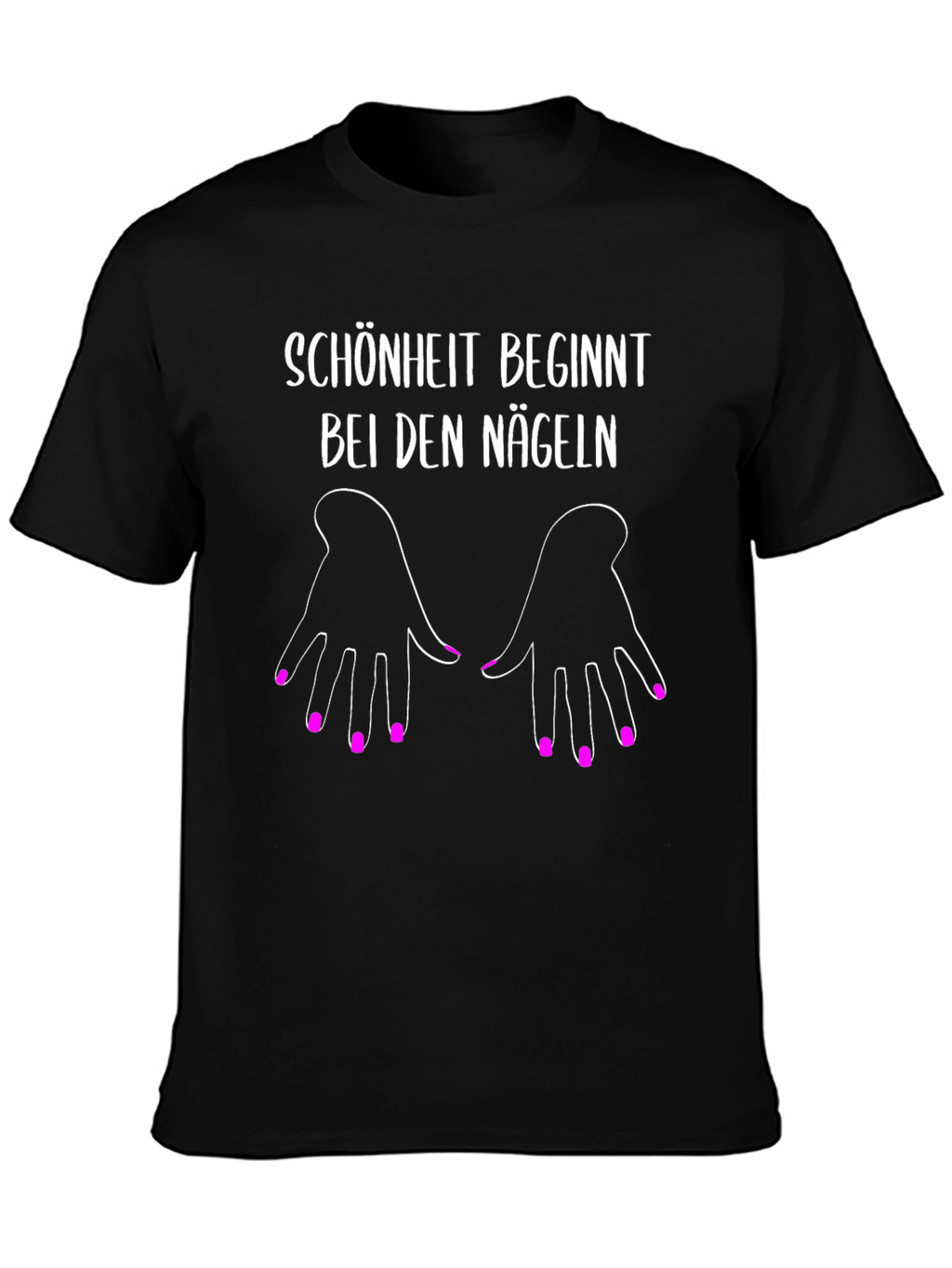 Beauty Begins with Nails Graphic Tee - Unisex
